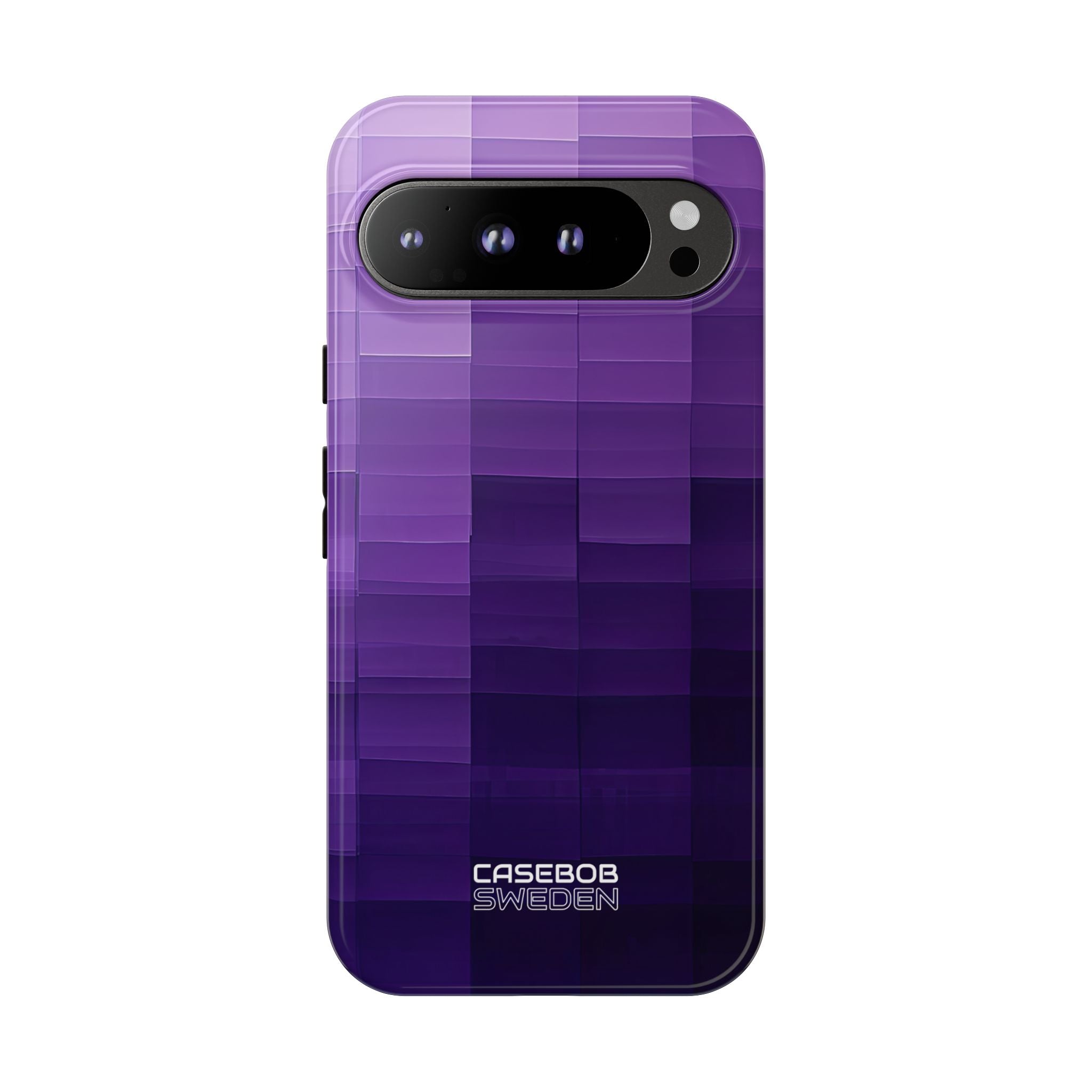 Purple Horizon Grid Google Pixel 9 - Tough