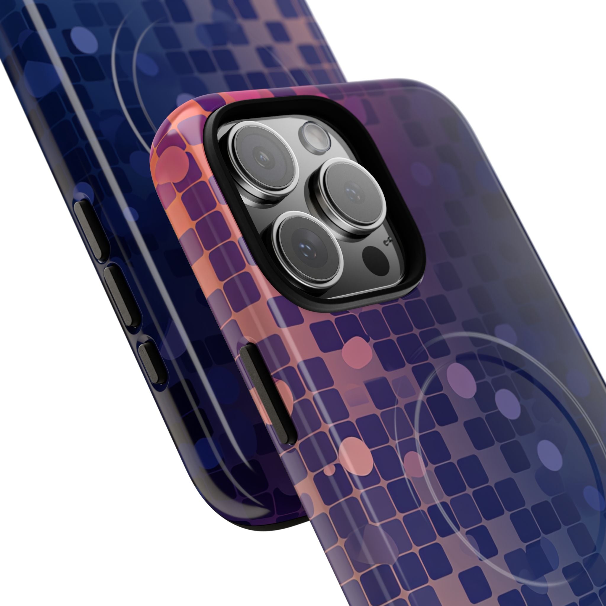 Vibrant Pixel Bloom iPhone 16 - Tough+