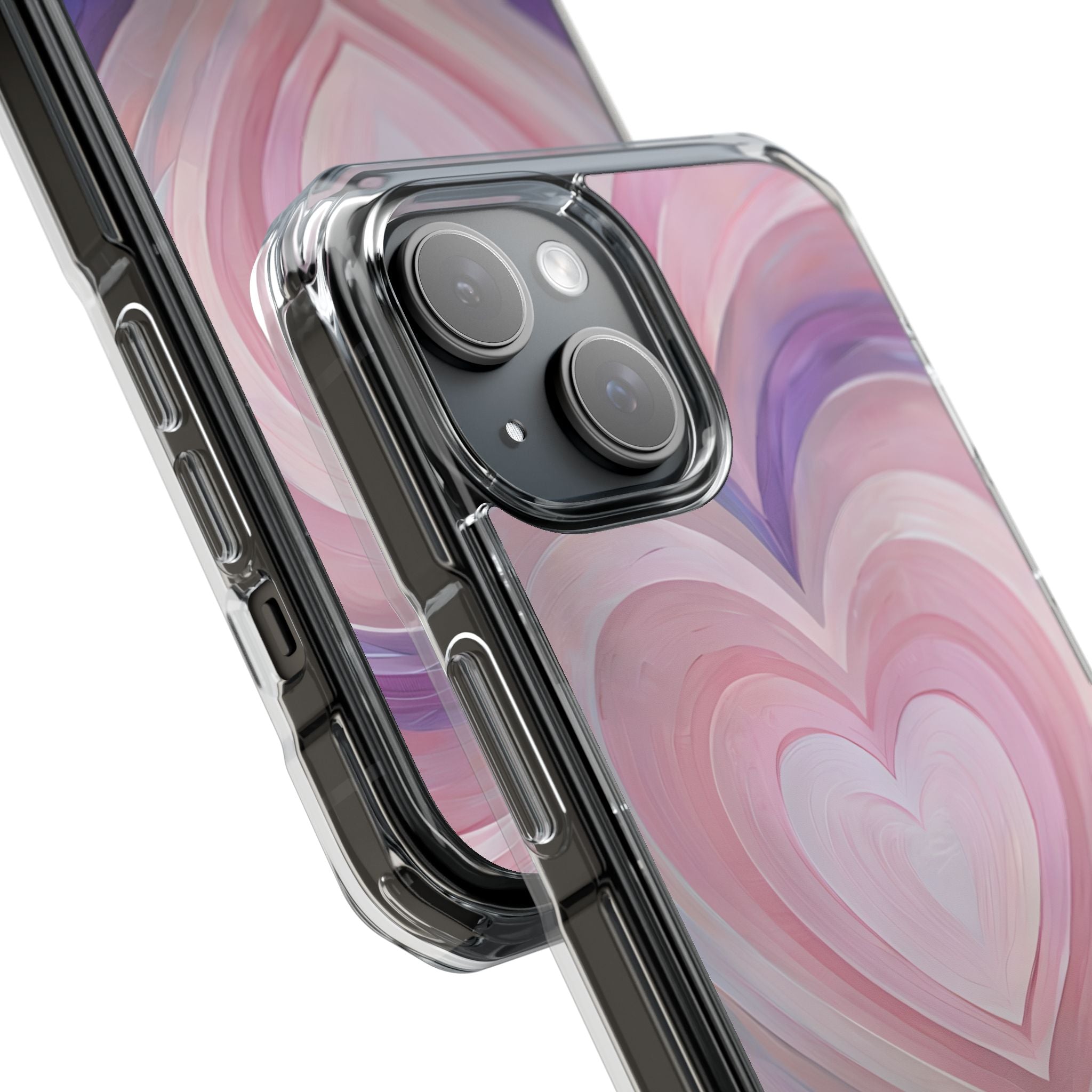Impressionistic Heart Layers iPhone Case - Impact
