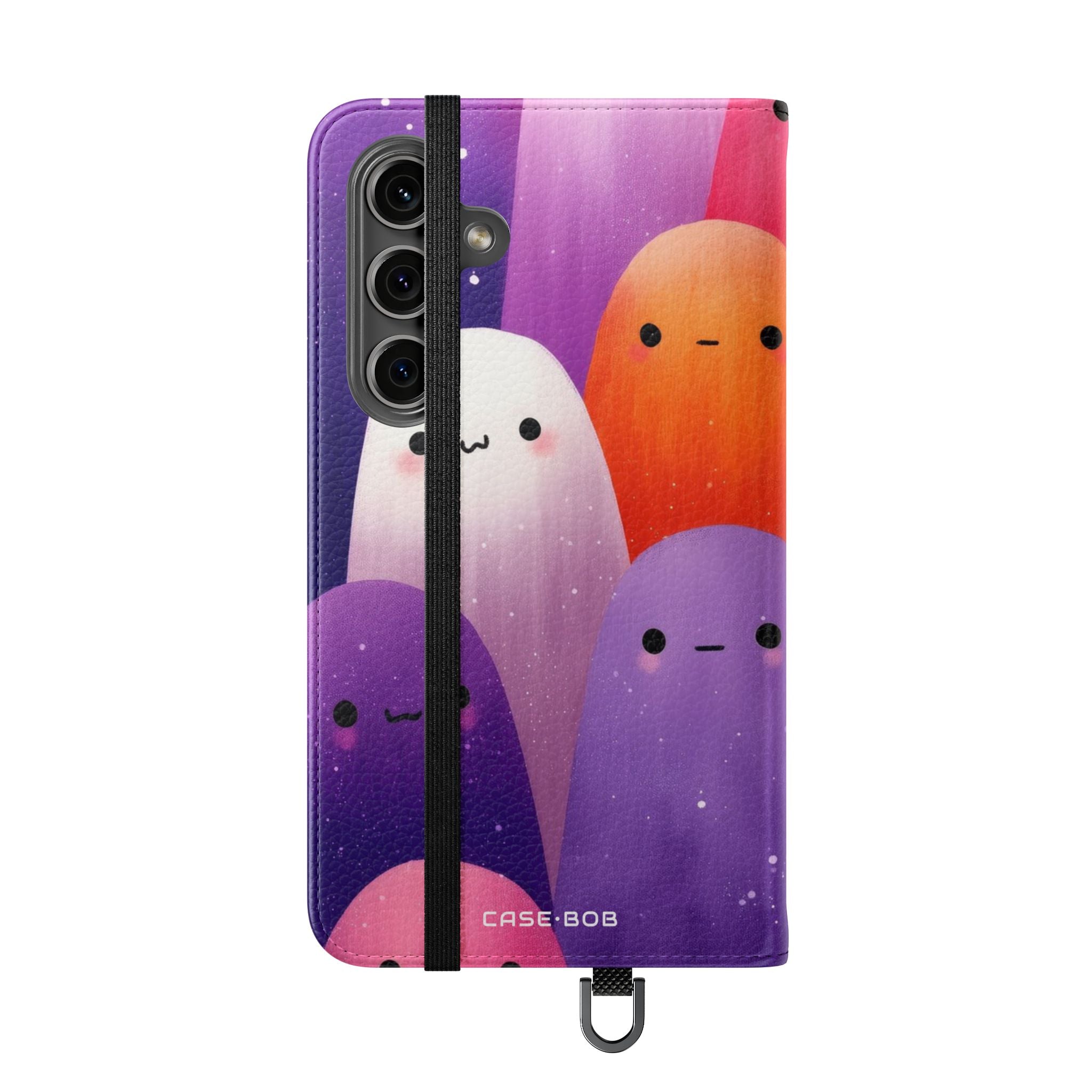 Kummituksellinen hehku - Samsung S24 -lompakkokotelo