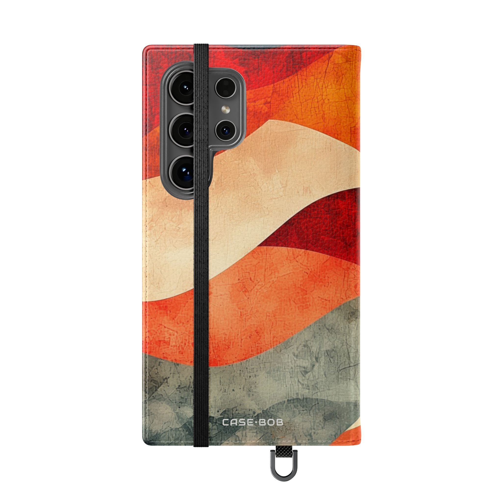 Crimson Ripples - Samsung S24 Ultra Case - Wallet