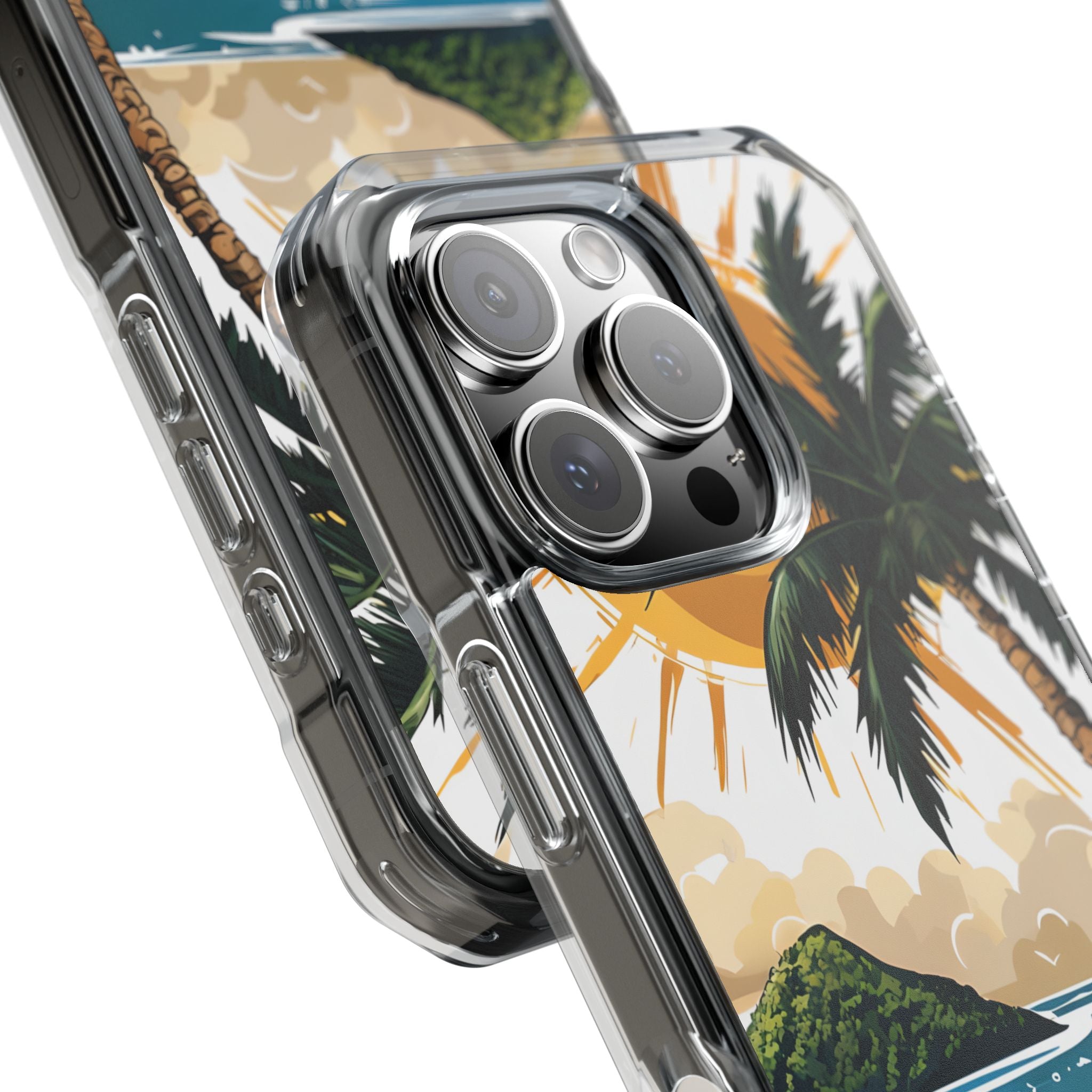 Sunny Tropical Escape iPhone Case - Impact