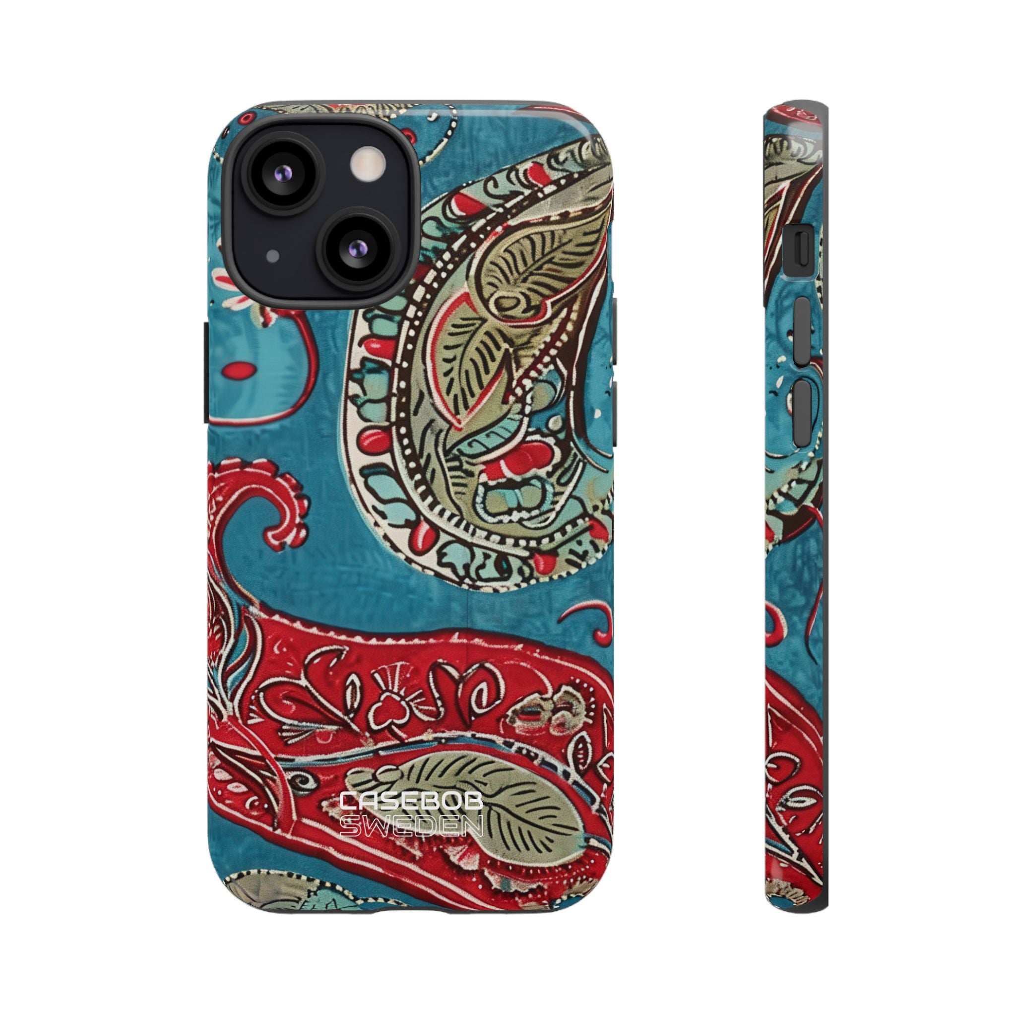 Paisley Floral Fusion iPhone 13 - Tough