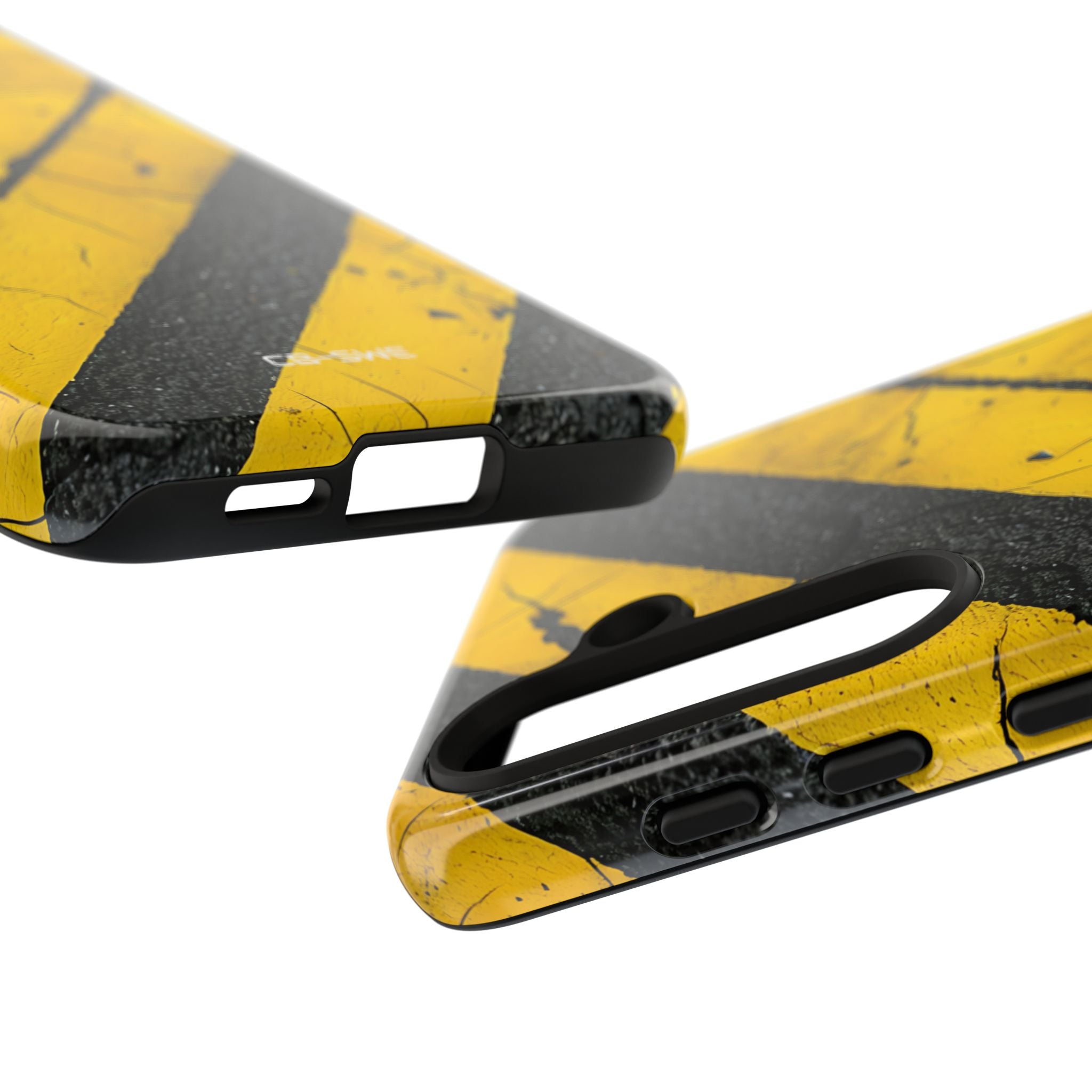 Cracked Hazard Lines - Samsung Case