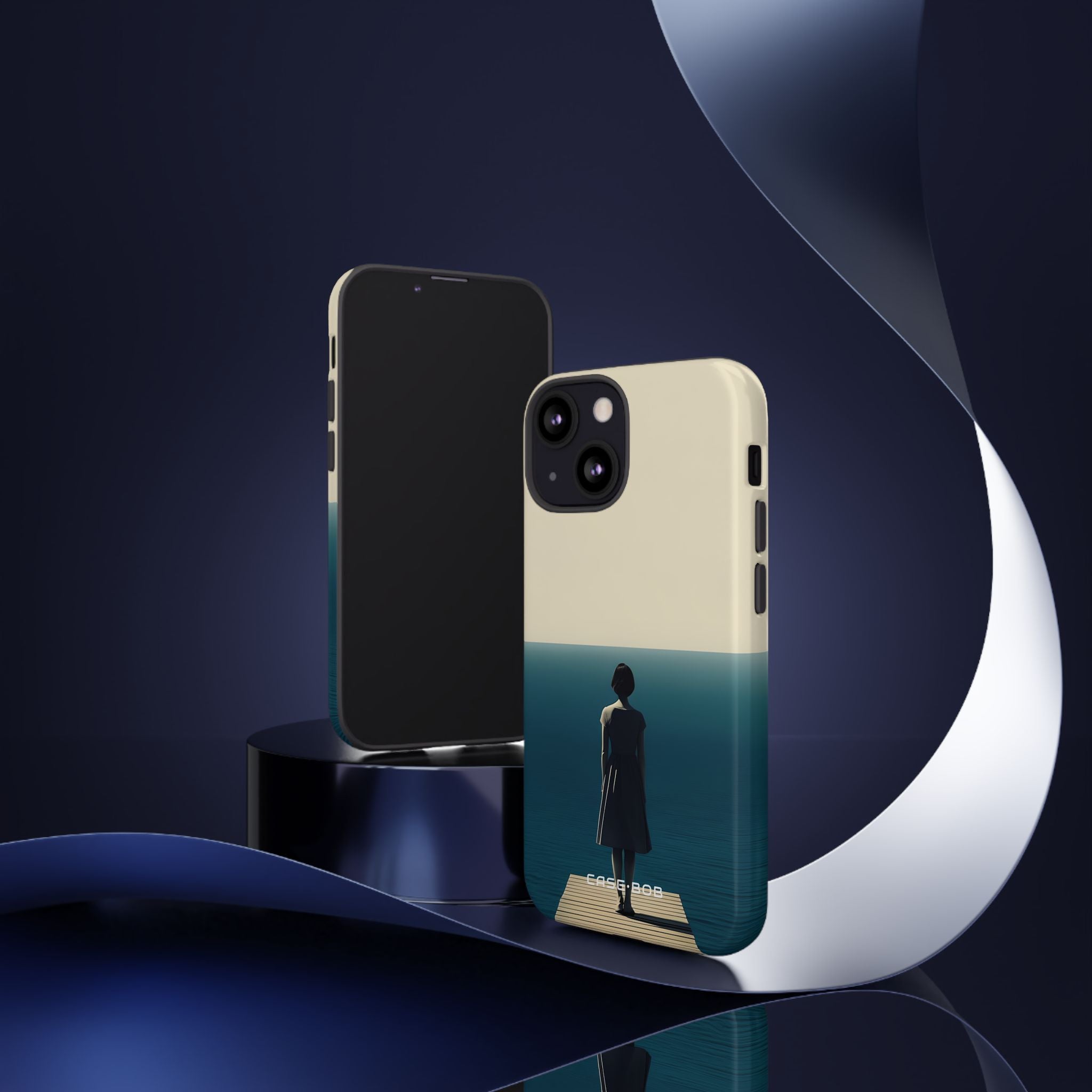 Pier Reflection iPhone 13 Mini Case - Tough