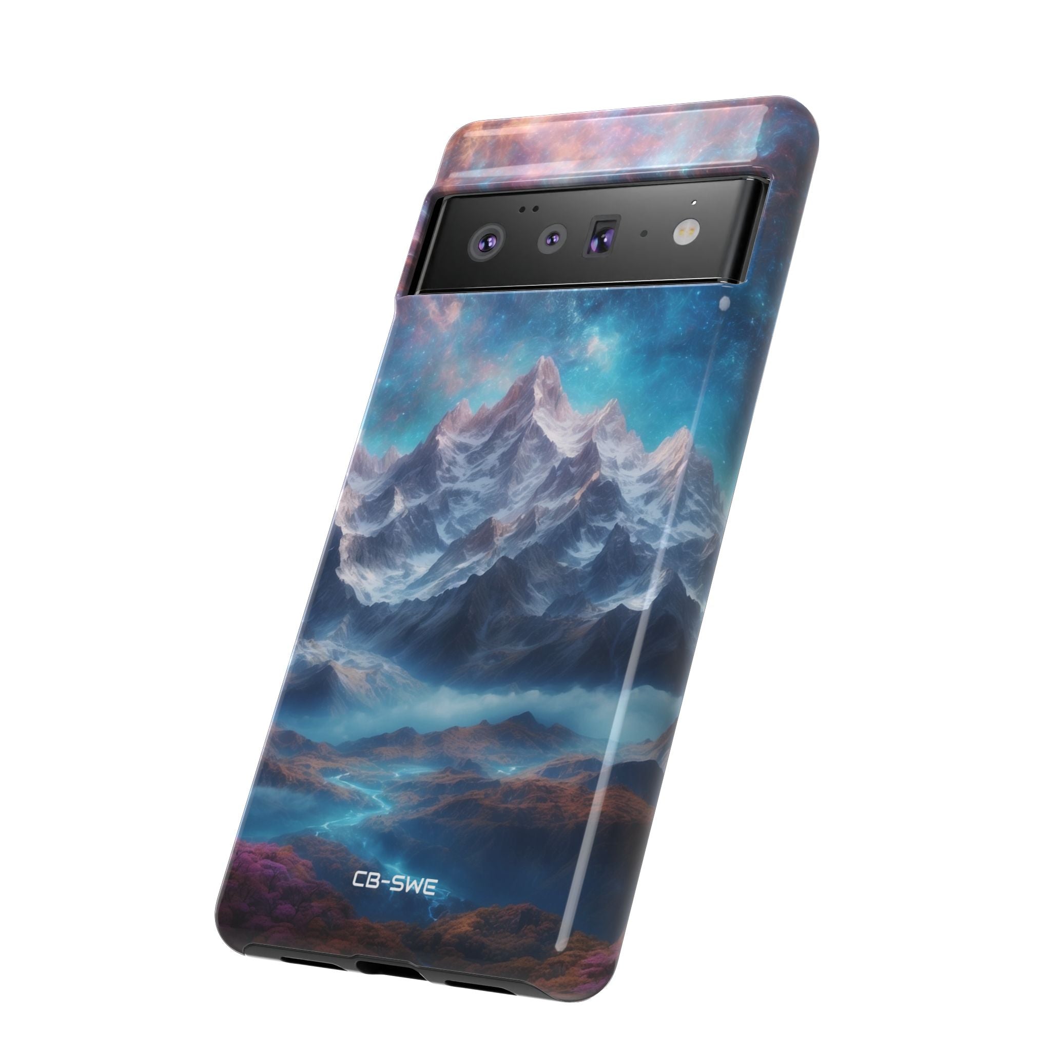 Celestial Mountains Rise - Google Pixel Case