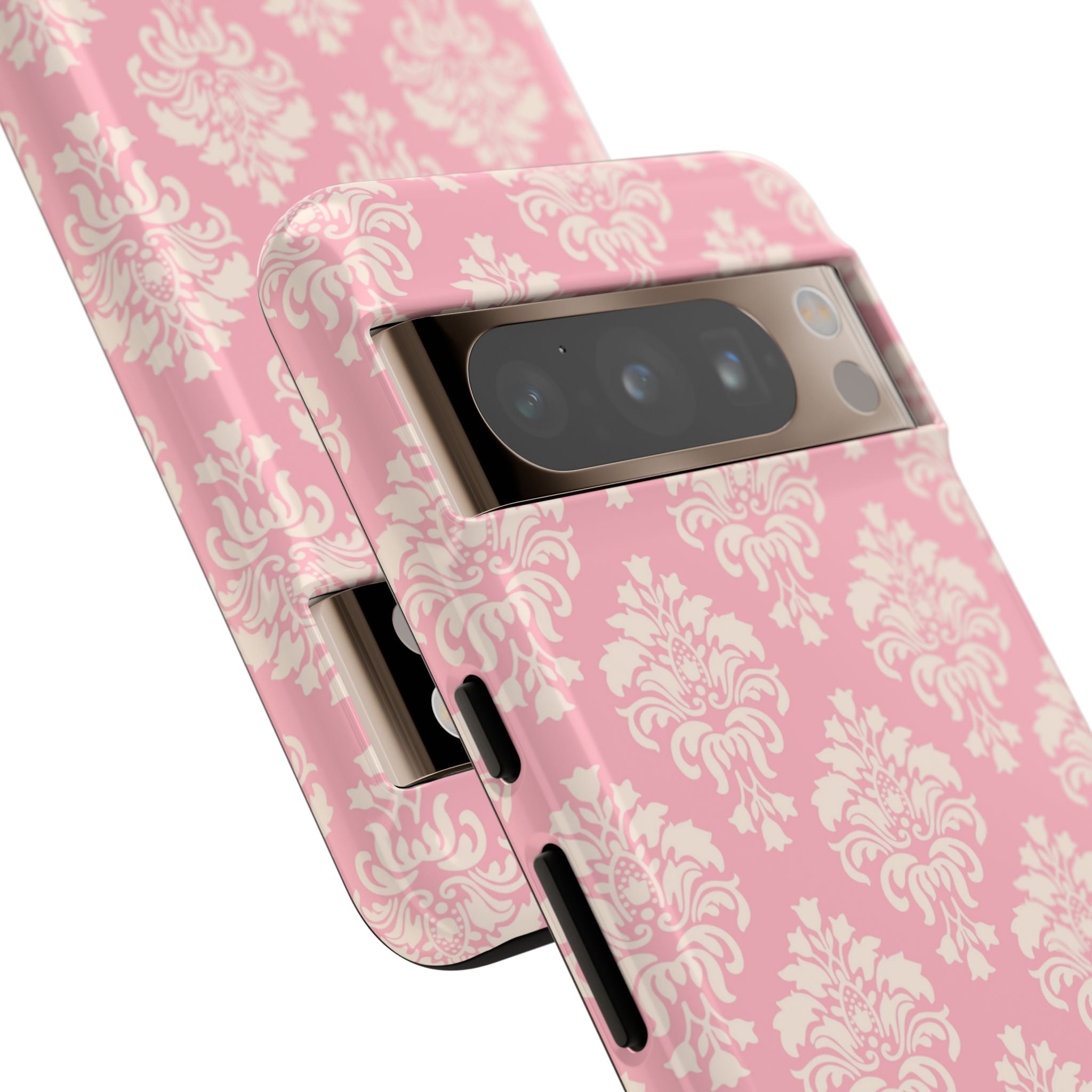 Pastel Damask Elegance - Google Pixel Case