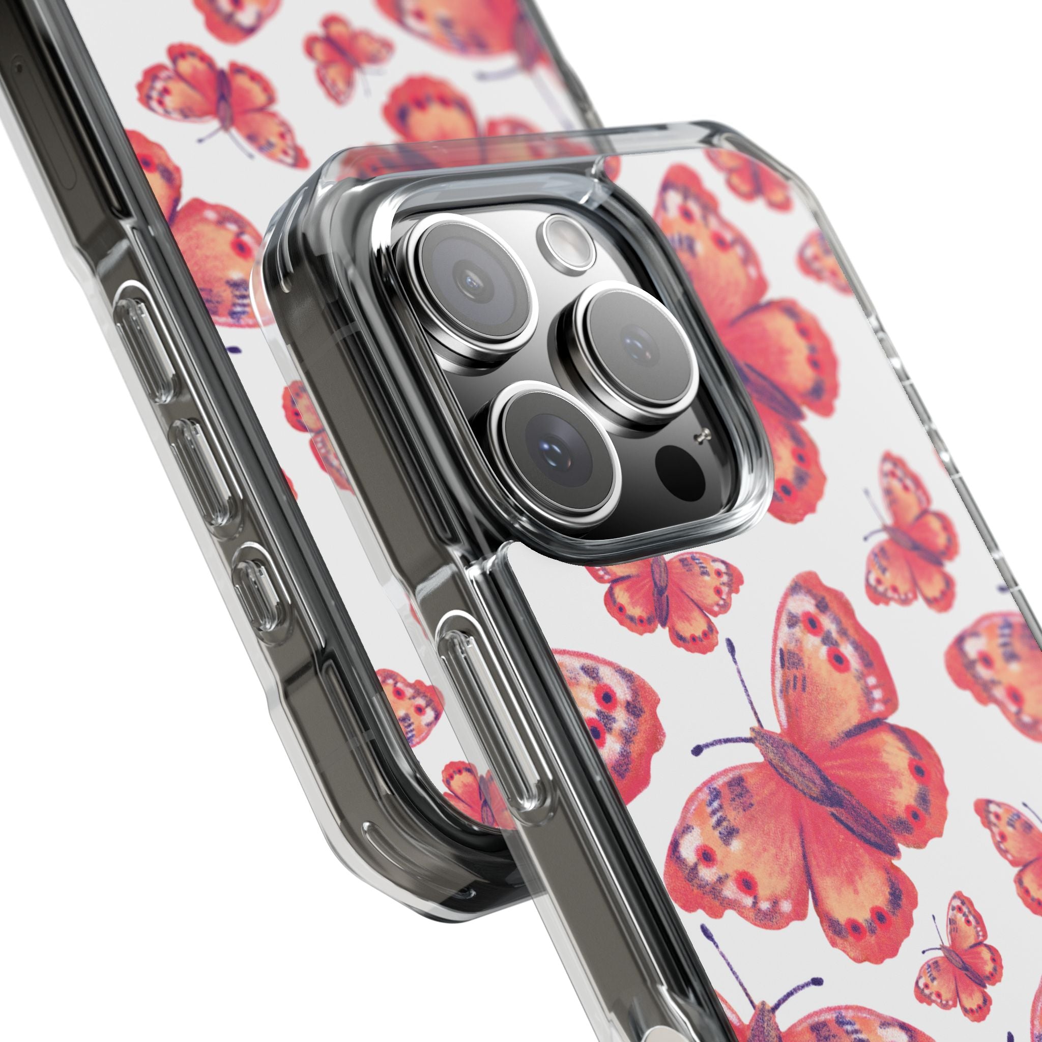 Vibrant Butterfly Dance iPhone Case - Impact