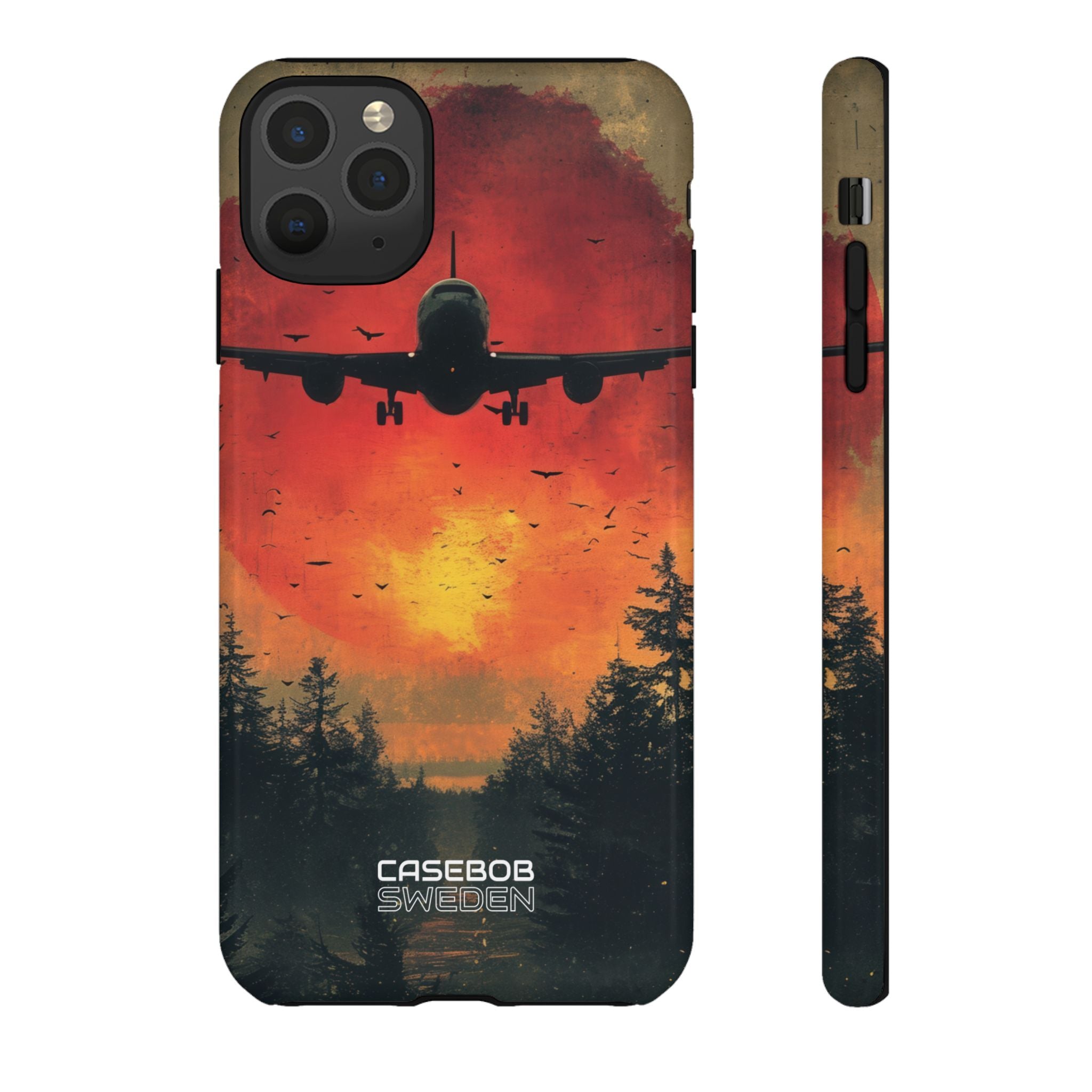 Crimson Sky Flight iPhone 11 - Tough