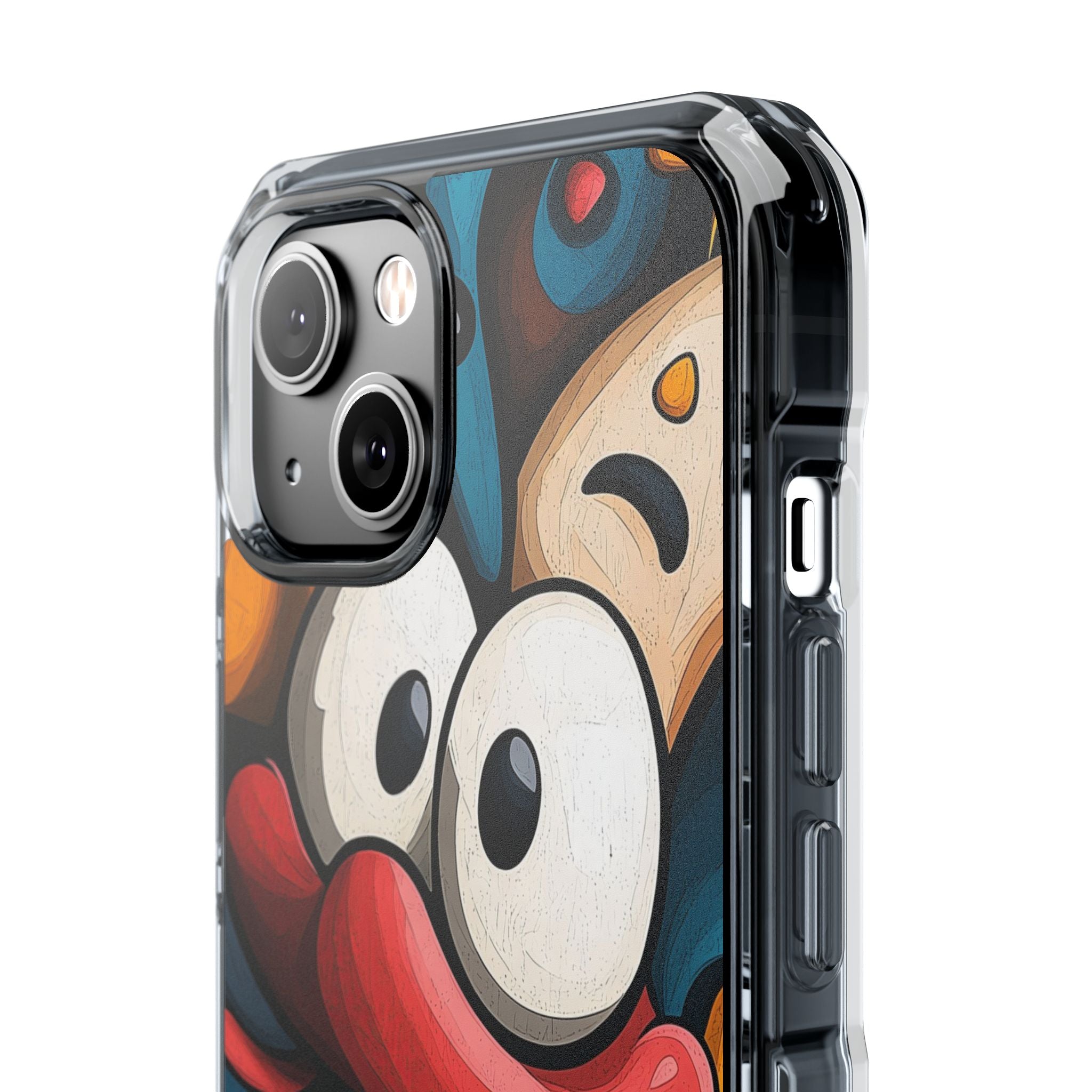 Whimsical Eyes Dance iPhone Case - Impact
