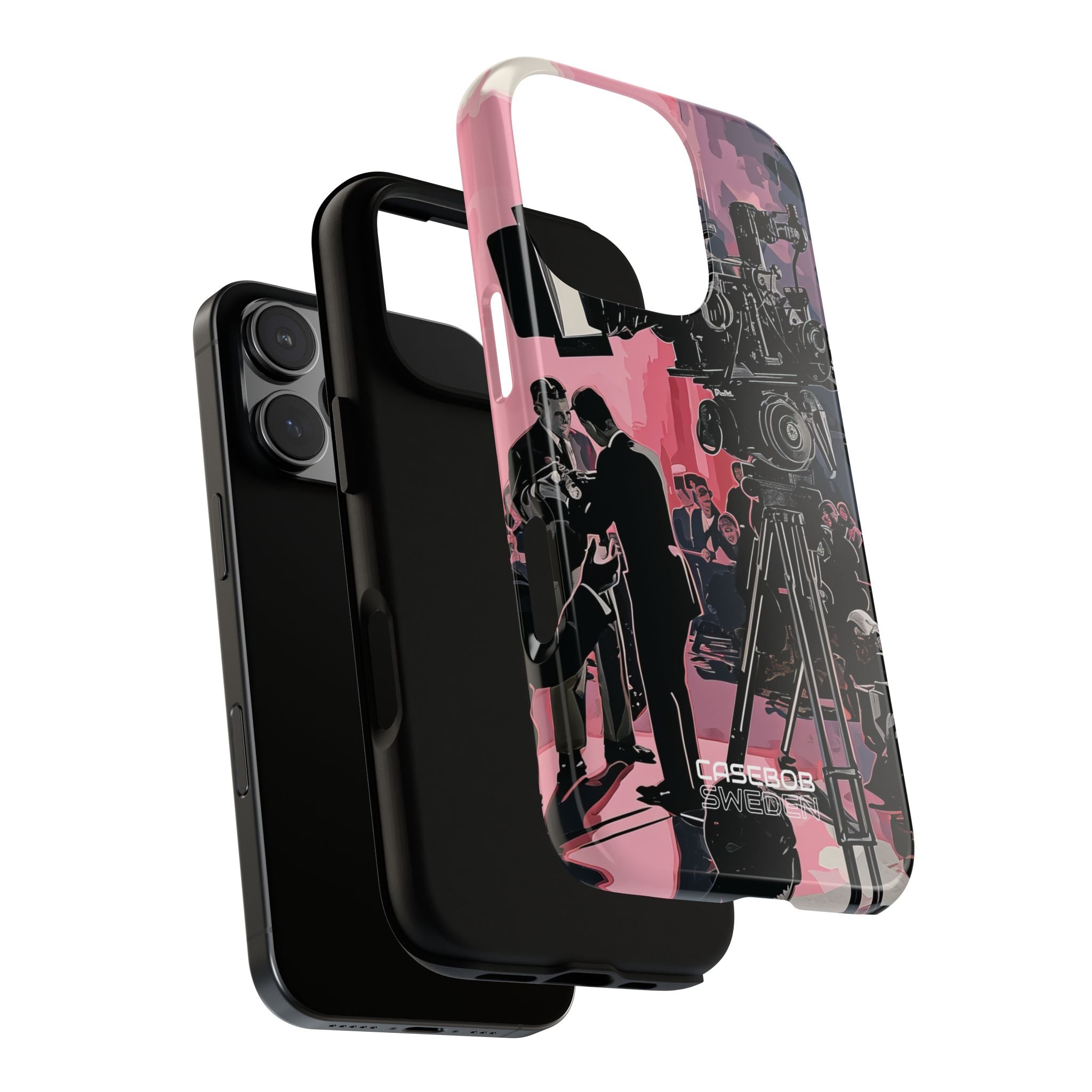 Vintage Cinema Dreams iPhone 16 - Tough