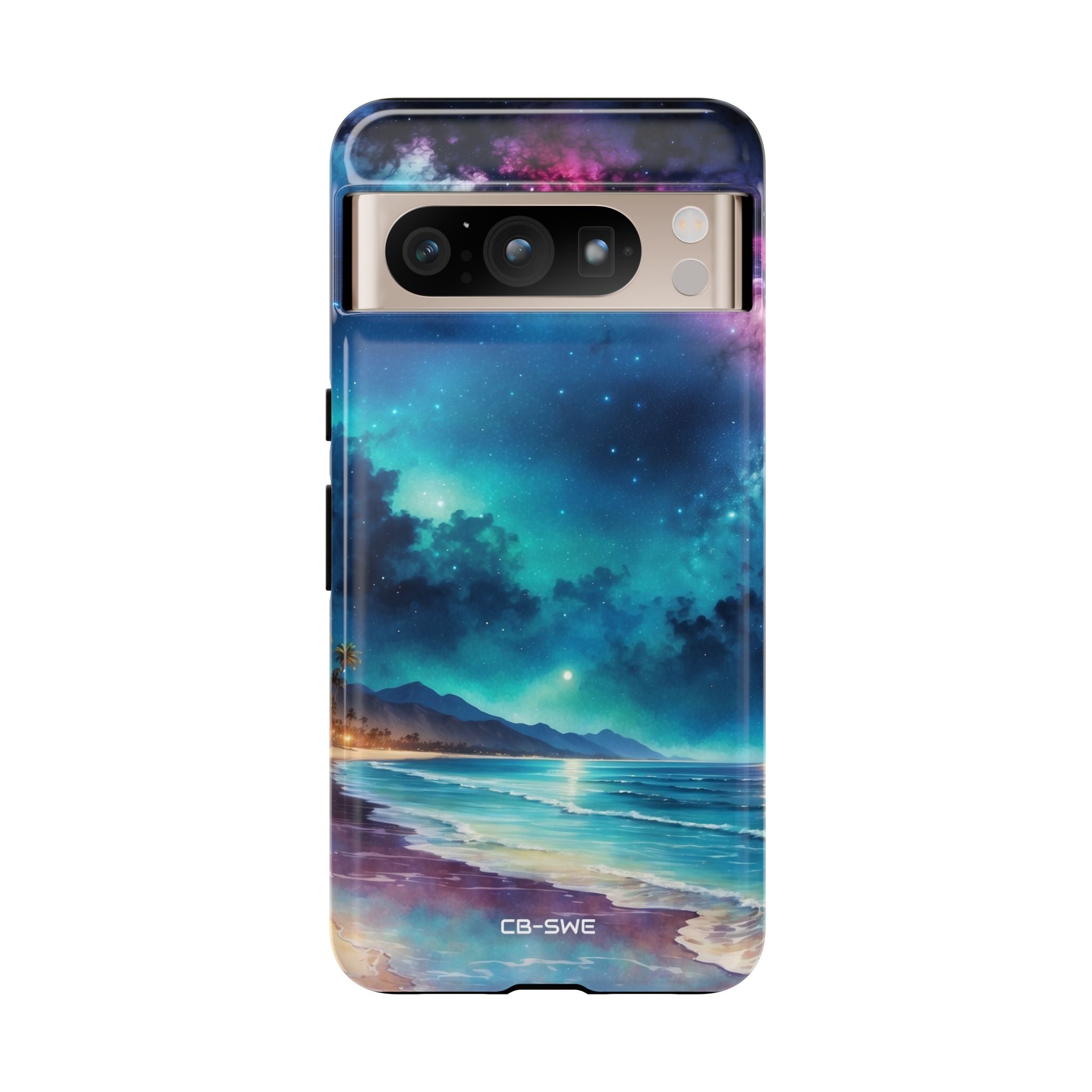 **Waves Embrace Stars** - Google Pixel Case