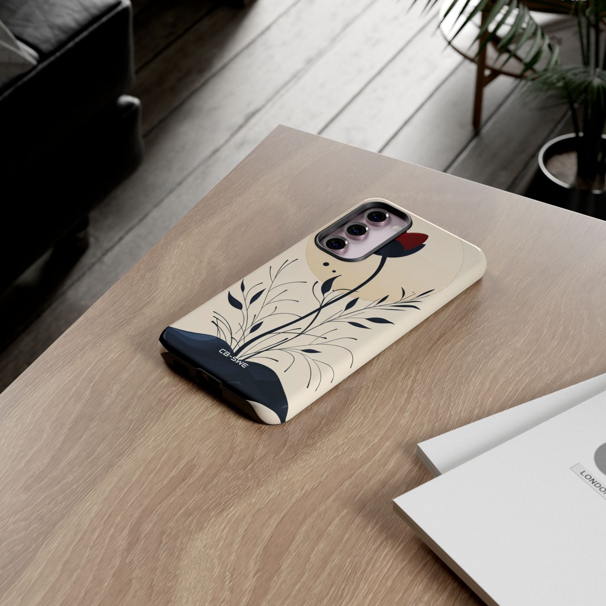 Red Flower Blossom - Samsung Case