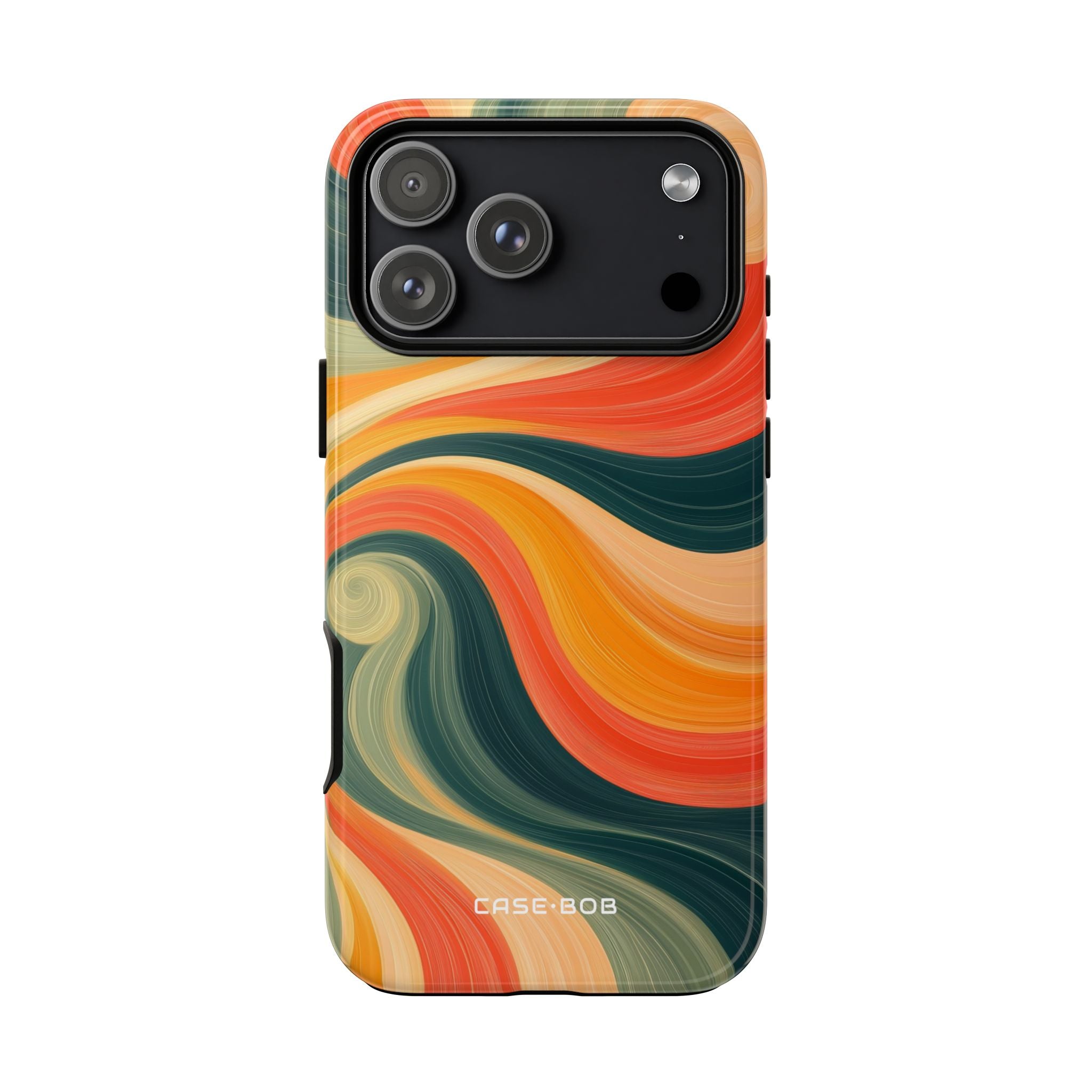Swirling Ember iPhone 17 Pro Max Case - Tough