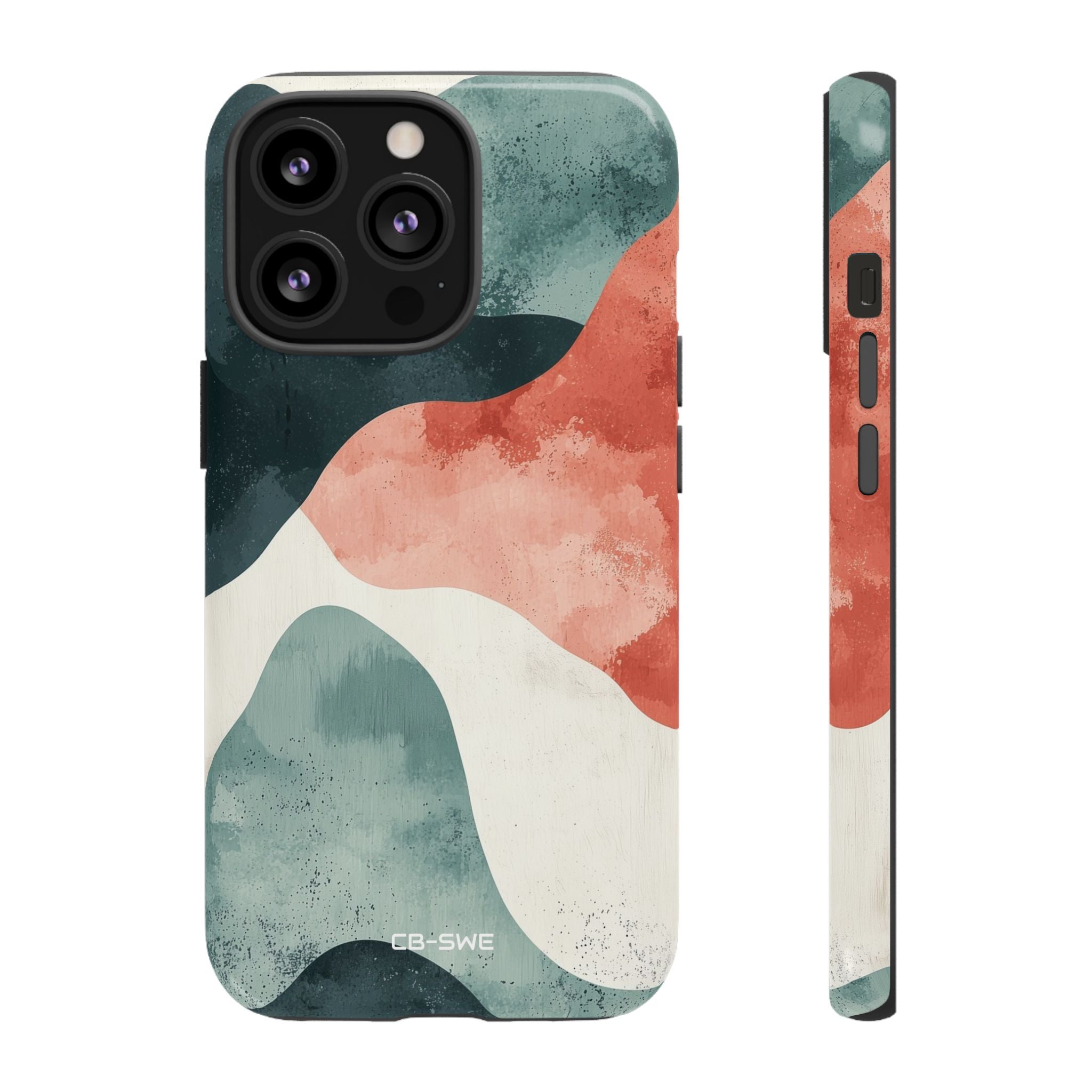 Fluid Shapes Emerge - iPhone Case