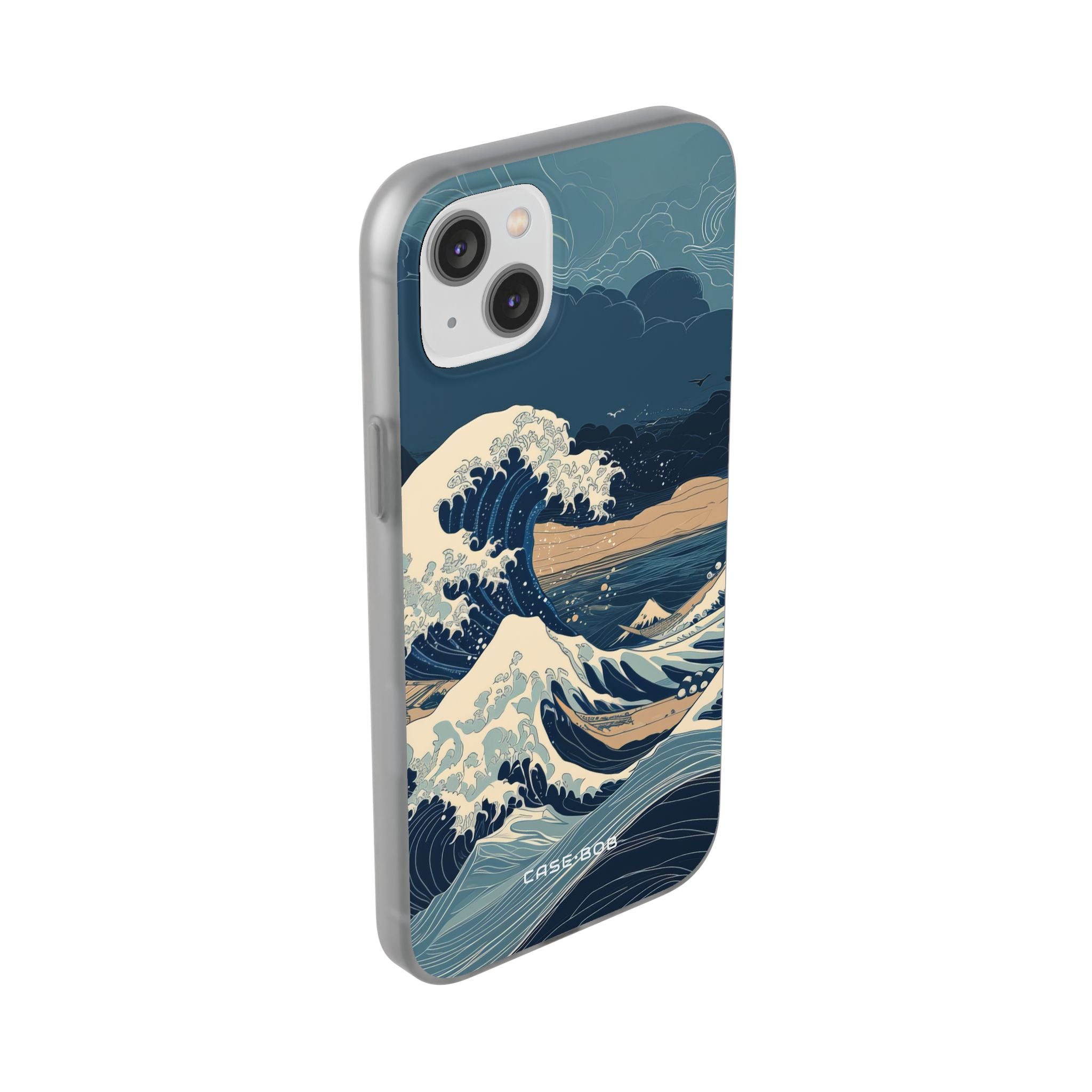 Cresting Blue Wave iPhone 14 Plus Case - Soft