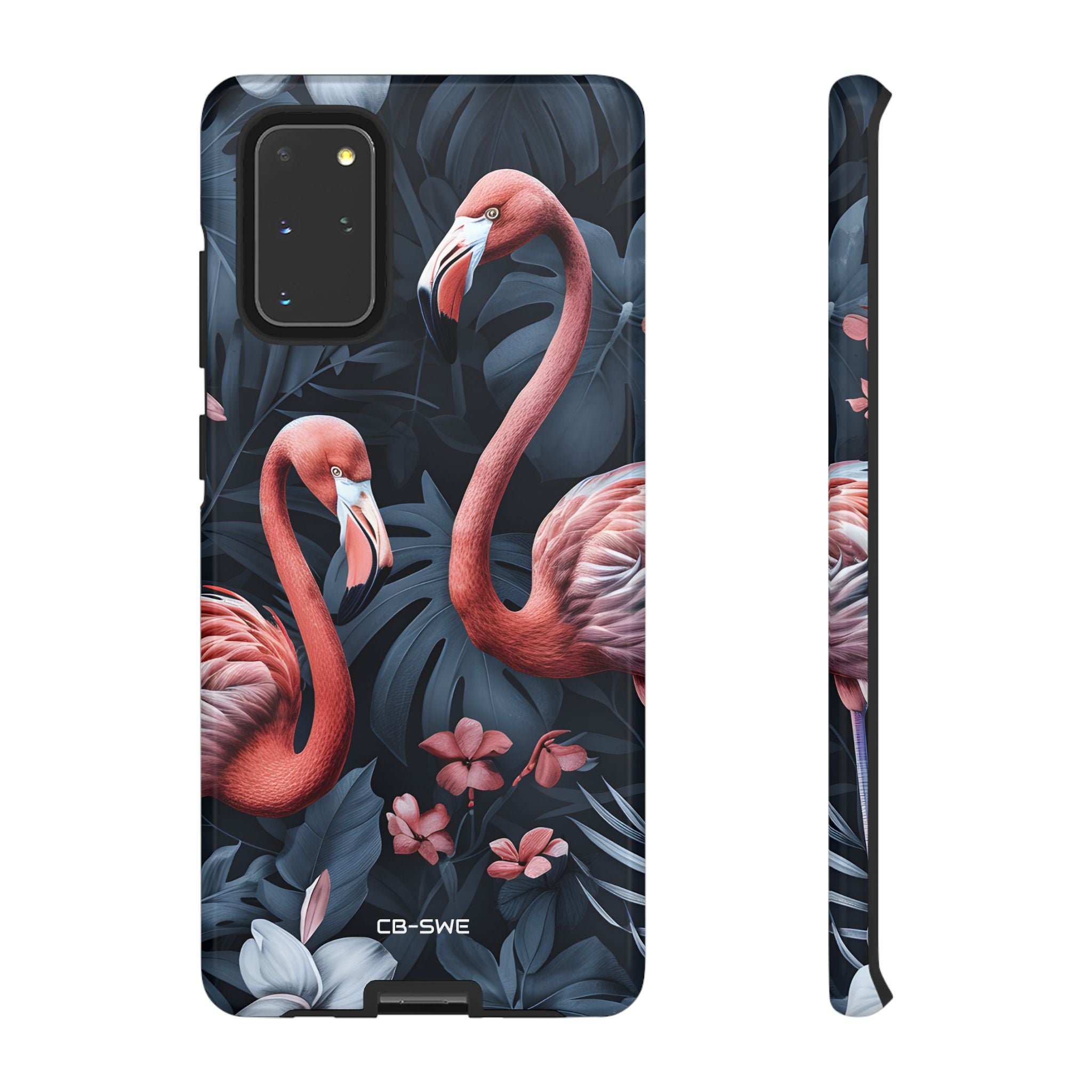 Flamingos Embrace Nature - Samsung Case