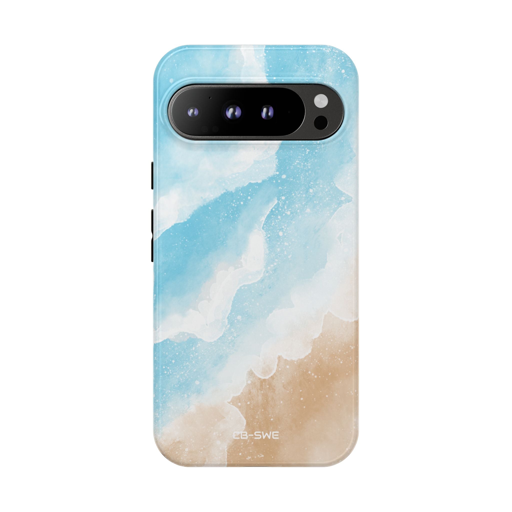 Serene Coastal Whispers - Google Pixel Case