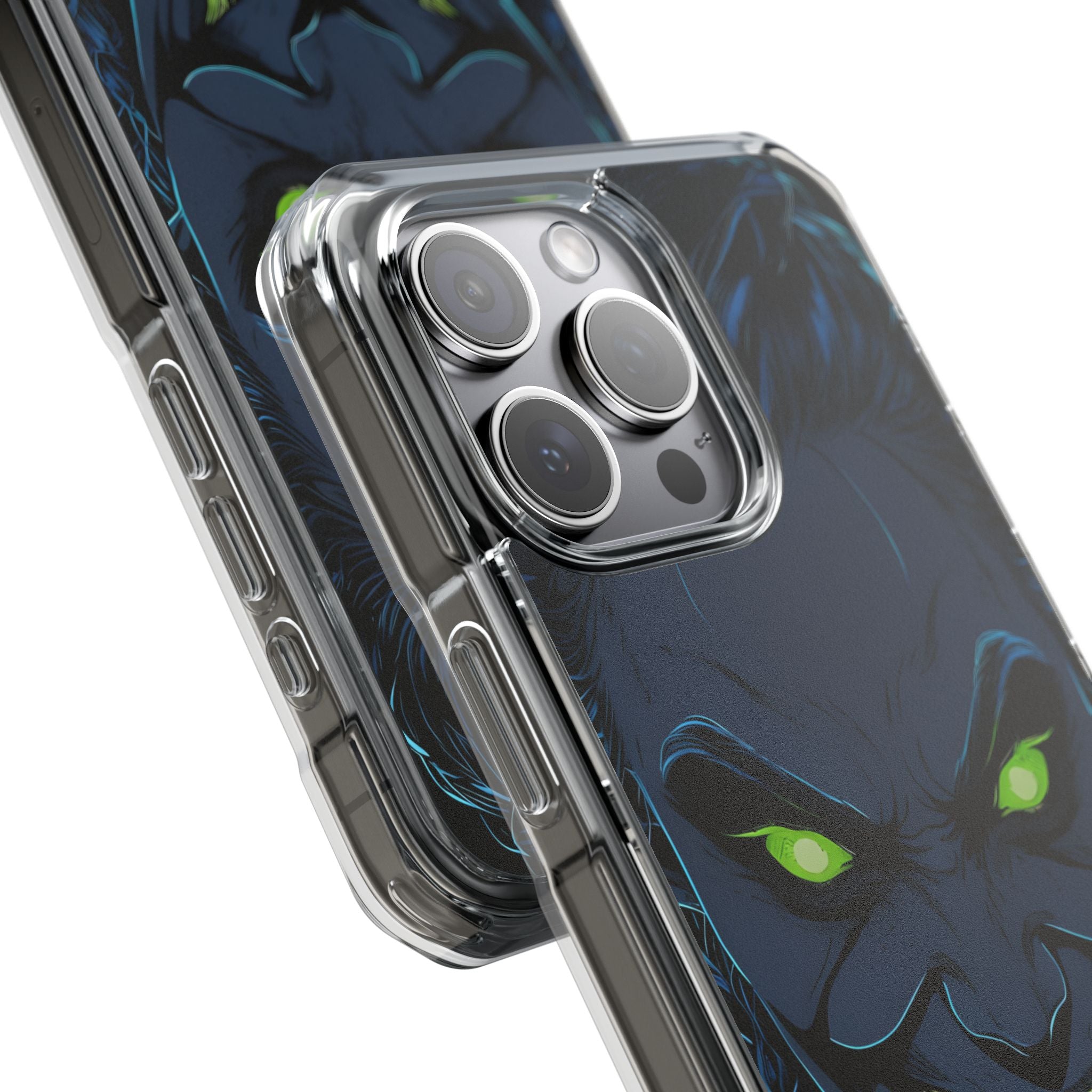 Glowing Eyes Dark Fiend iPhone Case - Impact