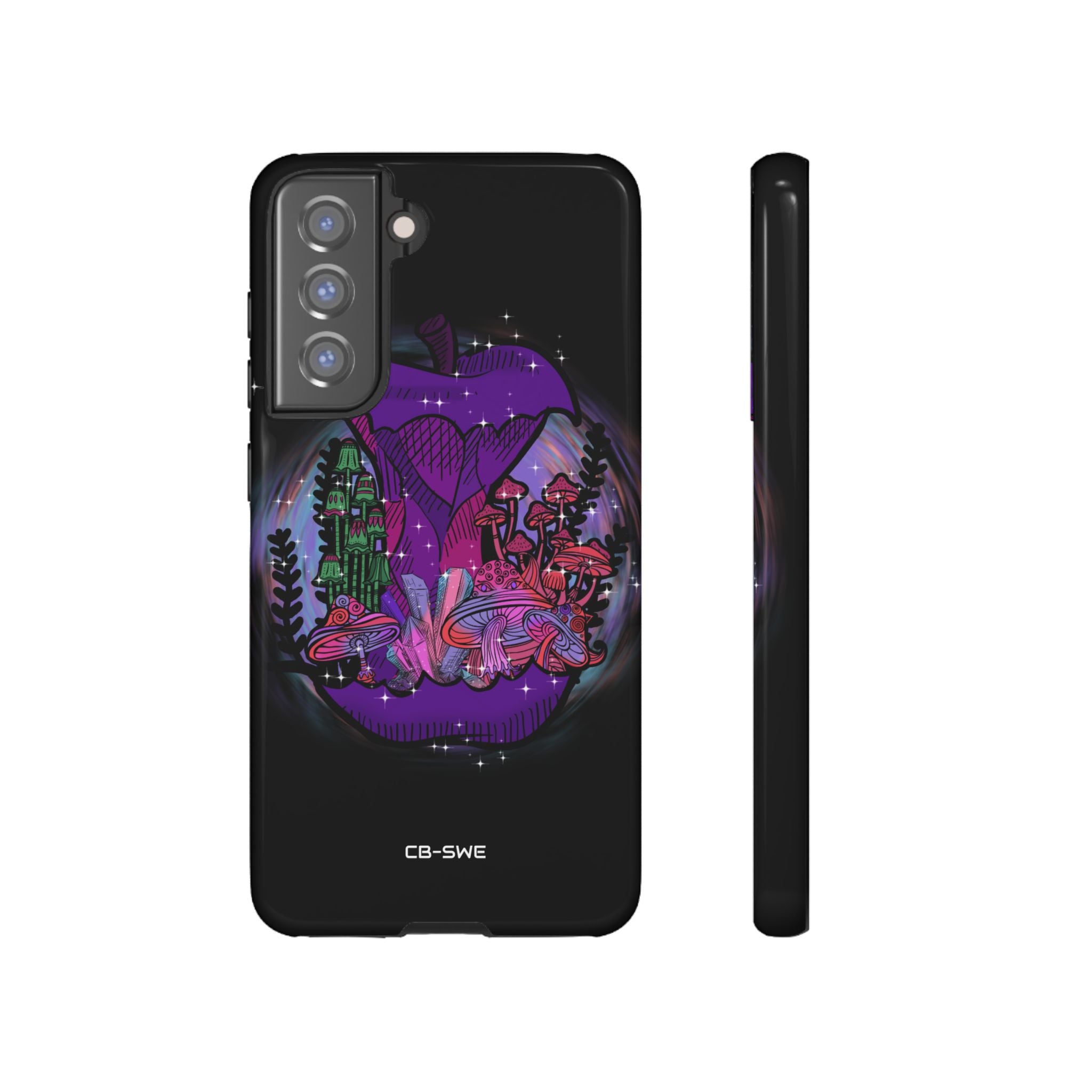 Mystical Purple Apple - Samsung Case
