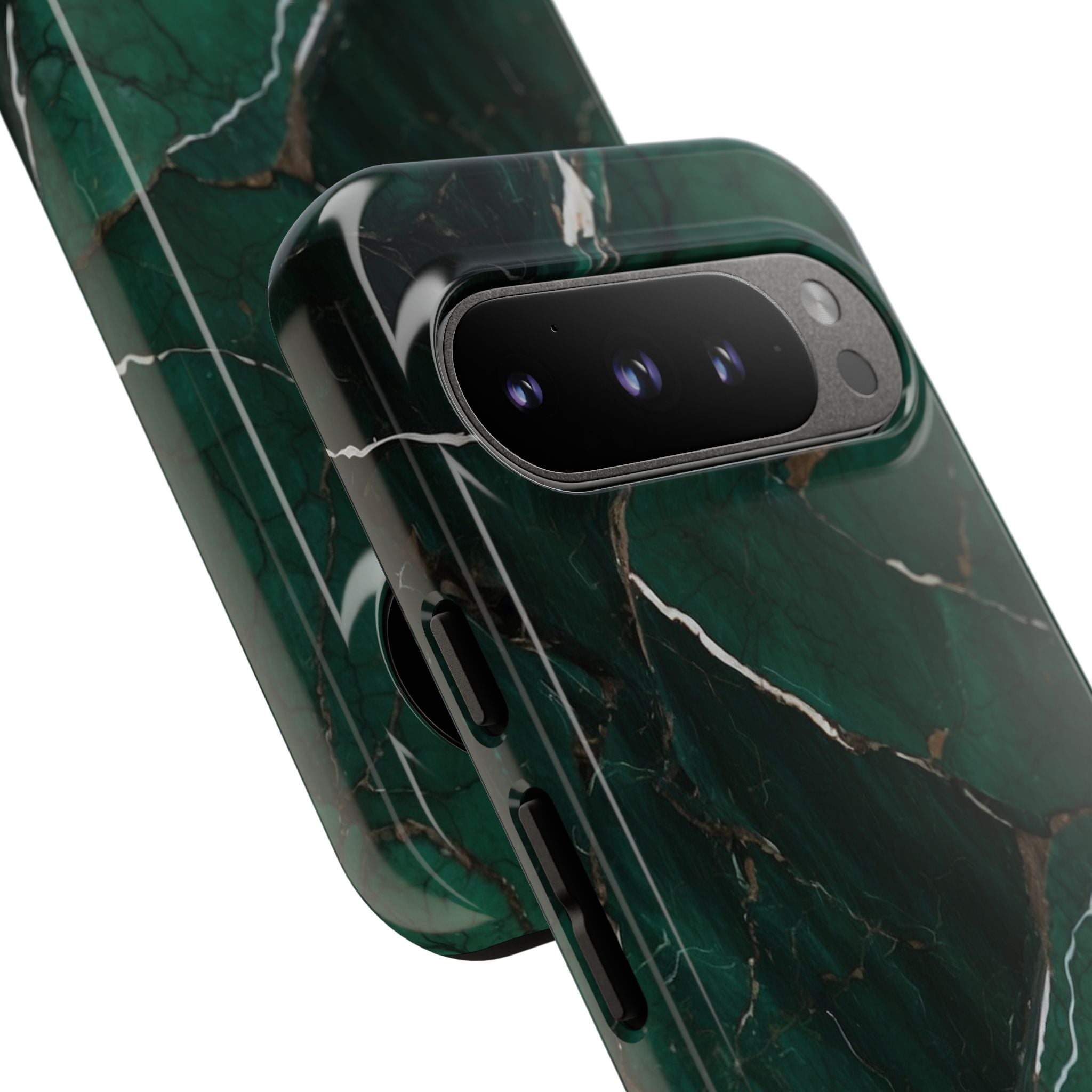 Emerald Veins Flow - Google Pixel Case