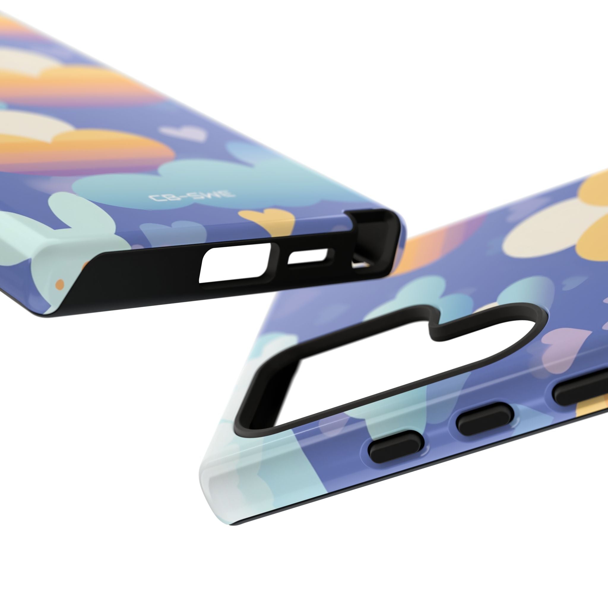 Bunnies Dance Among Clouds - Samsung Case