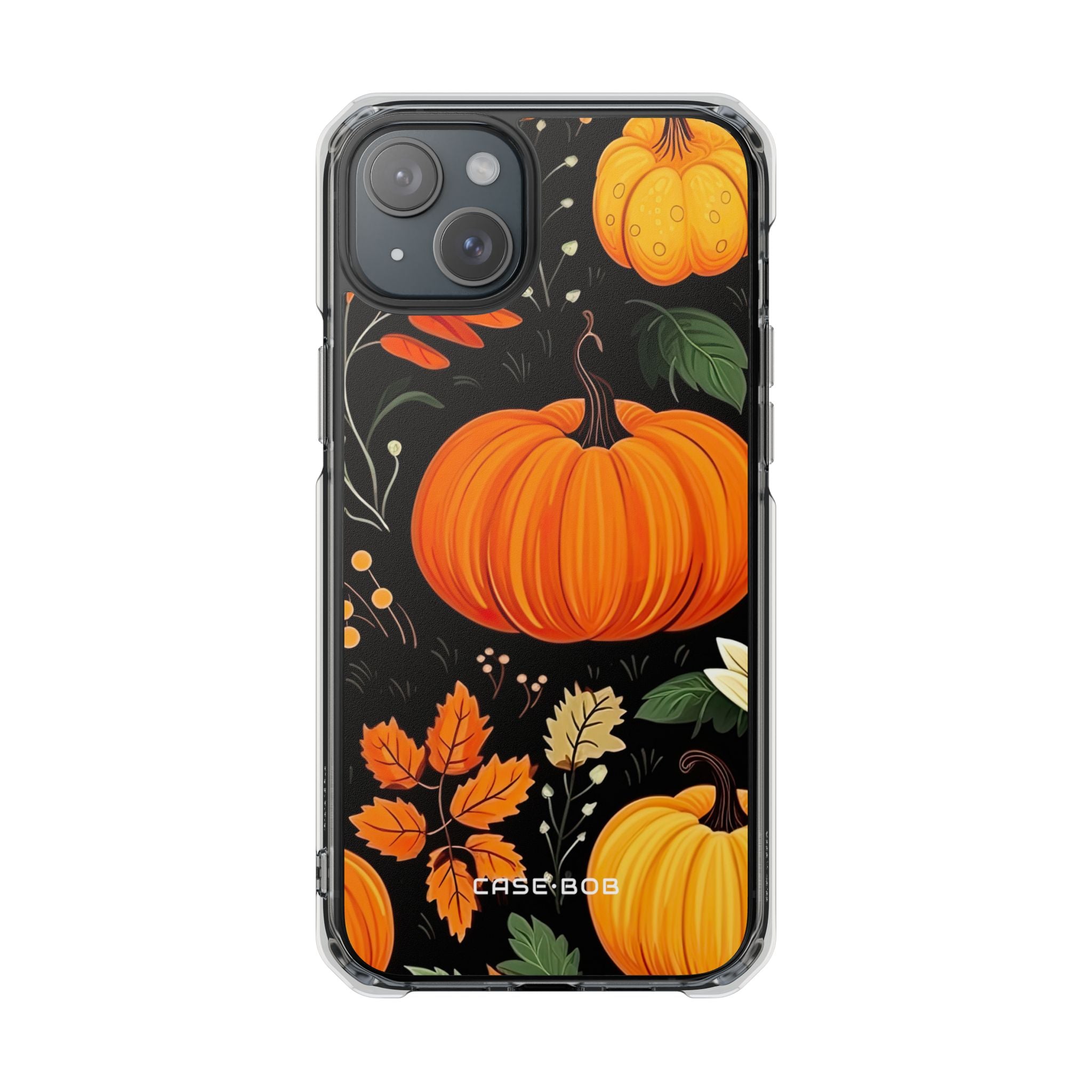 Pumpkin Glow iPhone 15 Plus Case - Impact