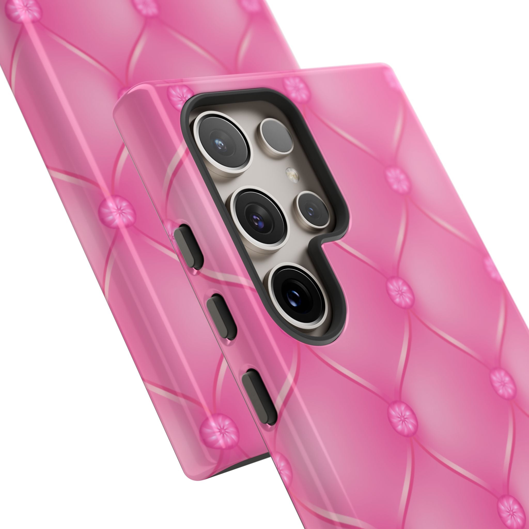 Quilted Pink Elegance - Samsung Case