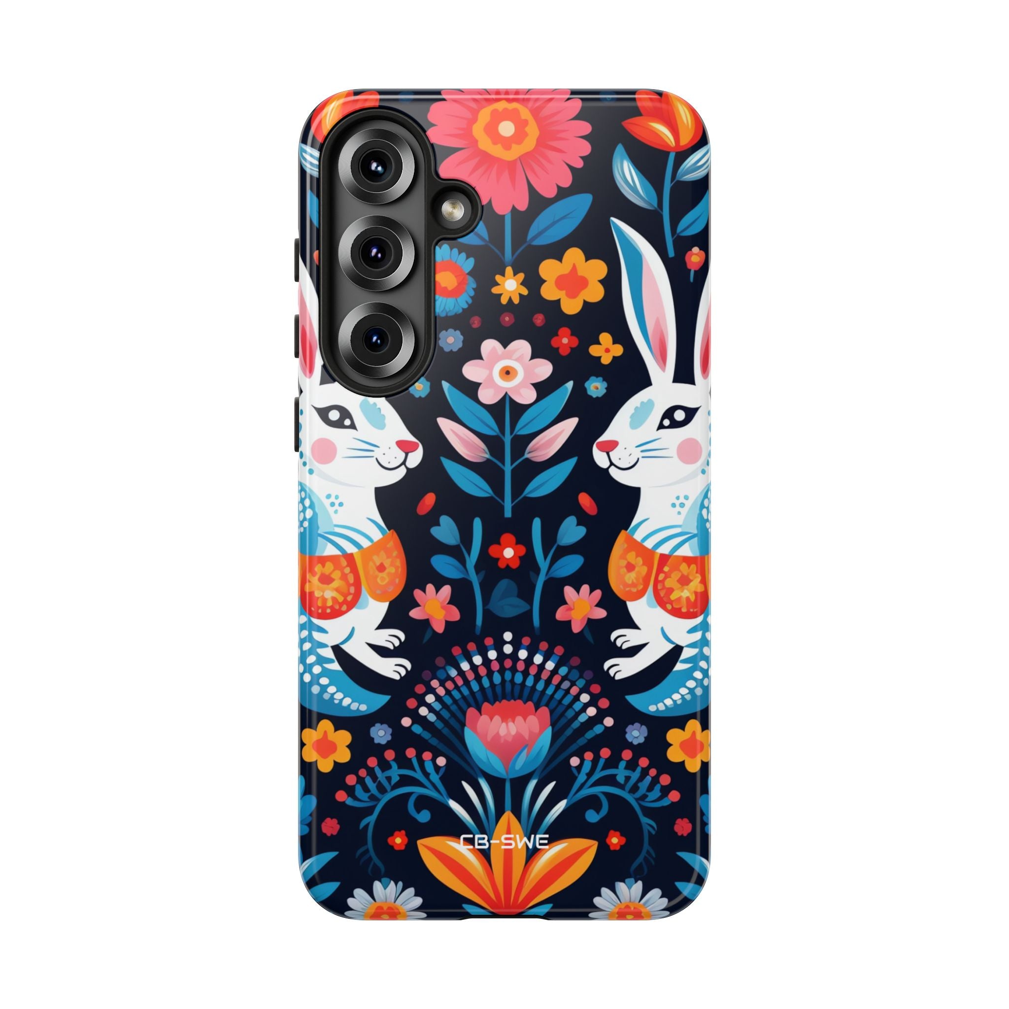 Bunnies Hop Flowers - Samsung Case