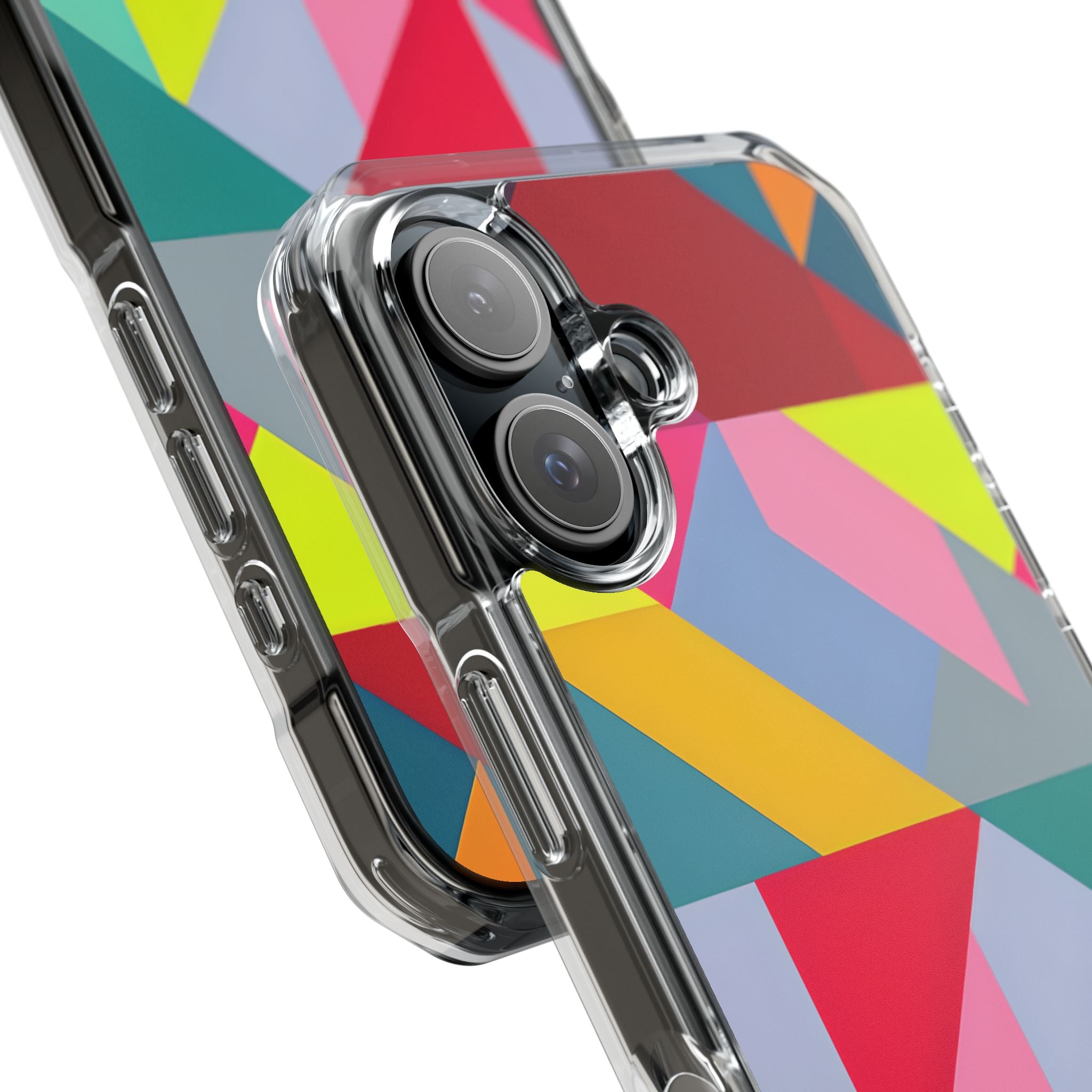 Dynamic Geometric Energy iPhone Case - Impact