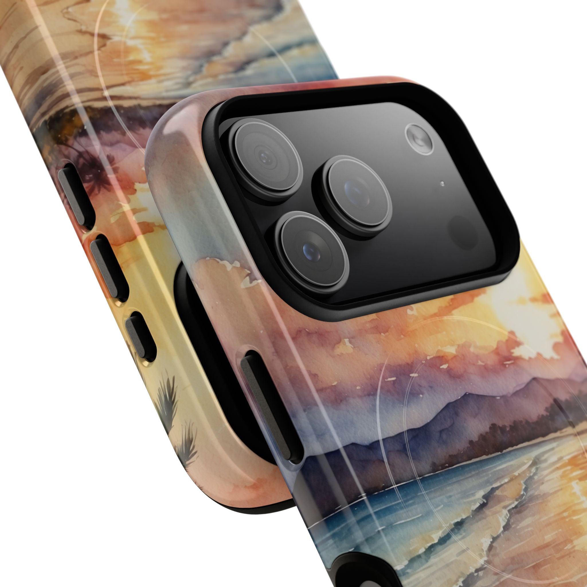 Sunset Reflection iPhone 17 Pro Case - Tough+