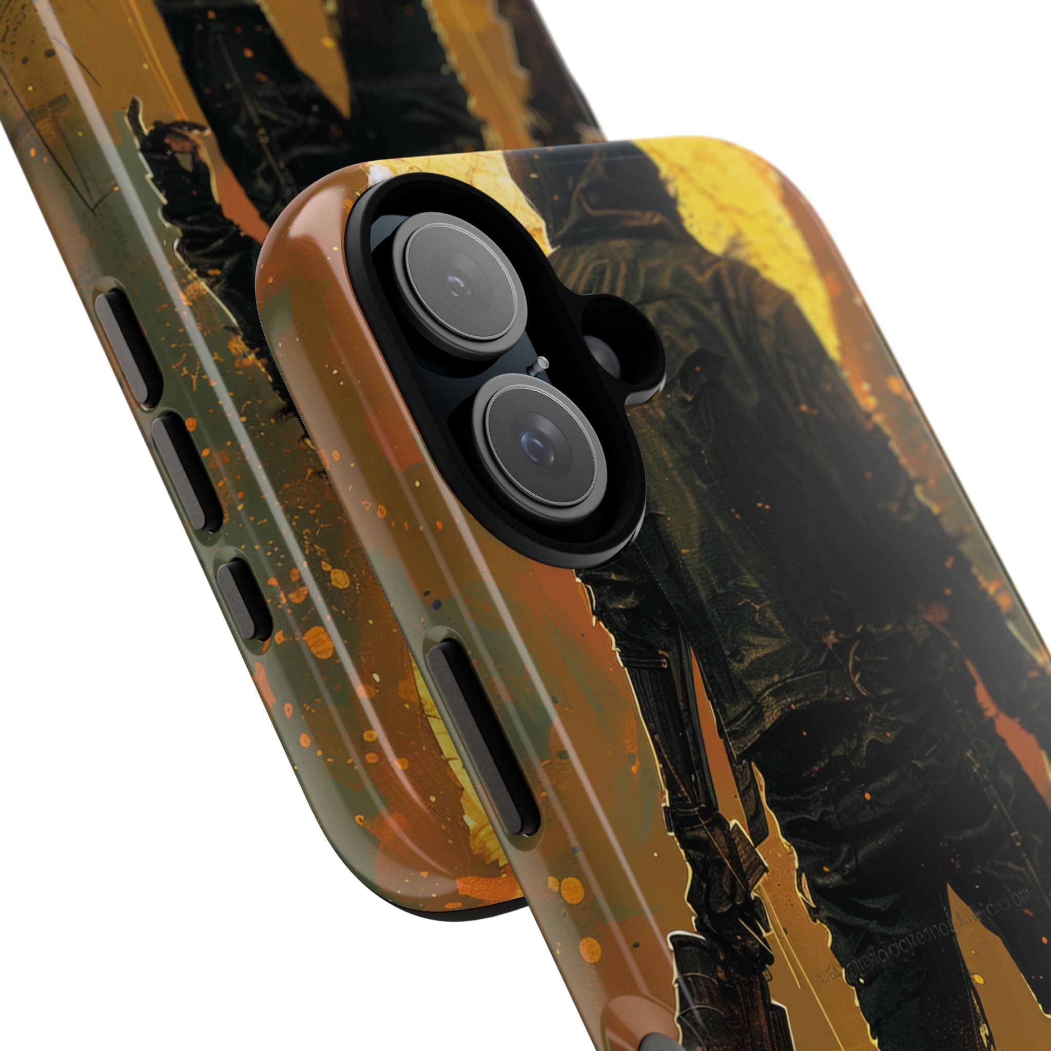 Crimson Fallout Horizon iPhone 16 - Tough