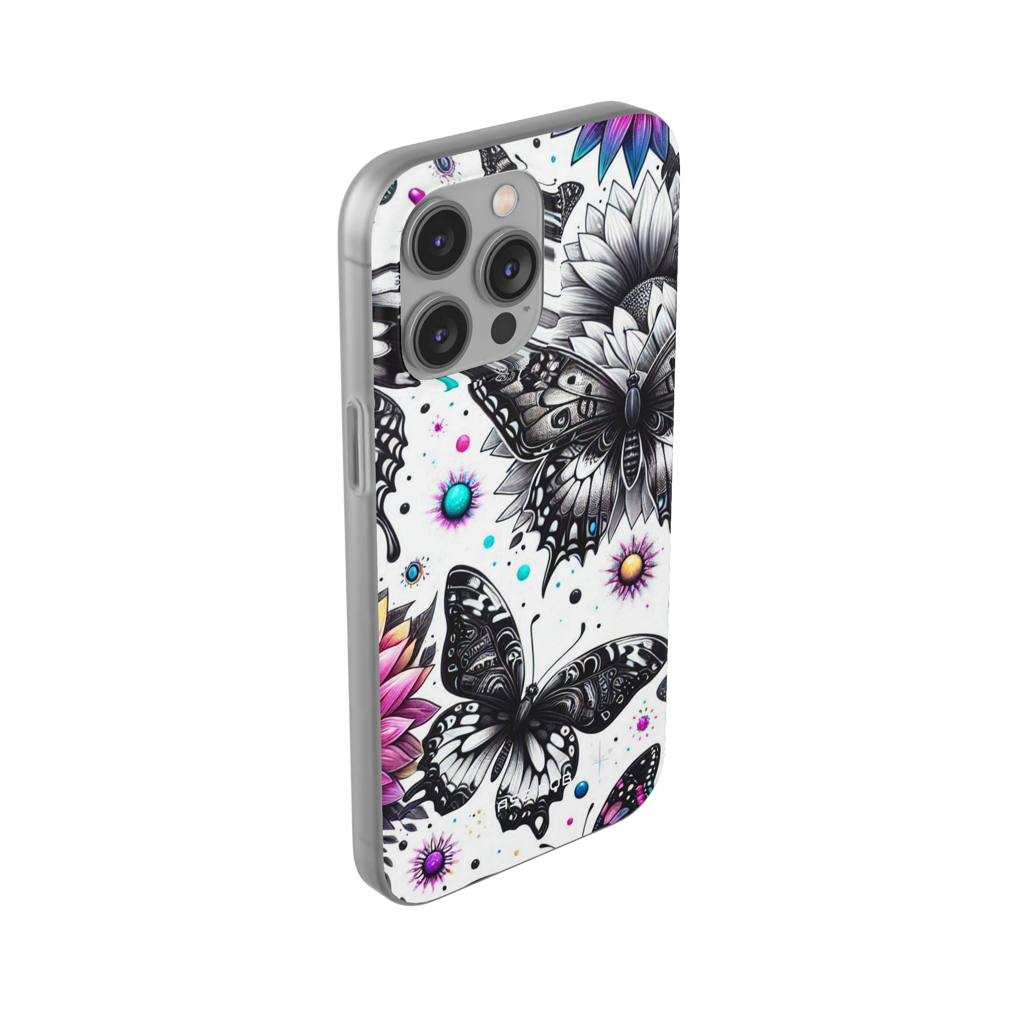 Butterfly Bloom iPhone 14 Pro Max Case - Soft