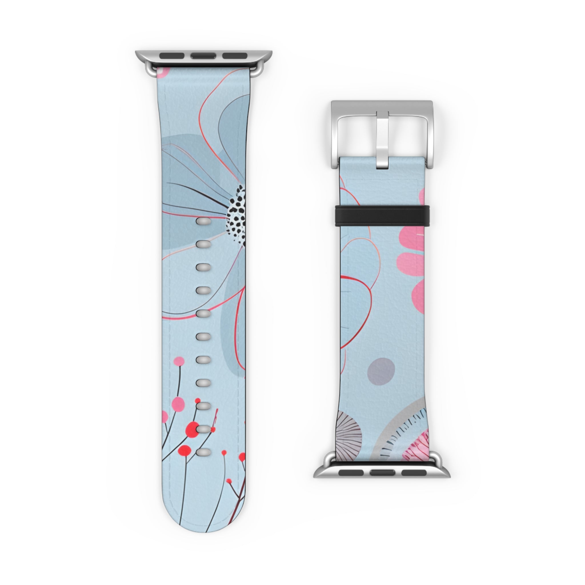 Outlined Bloom Radiance - Watch Band