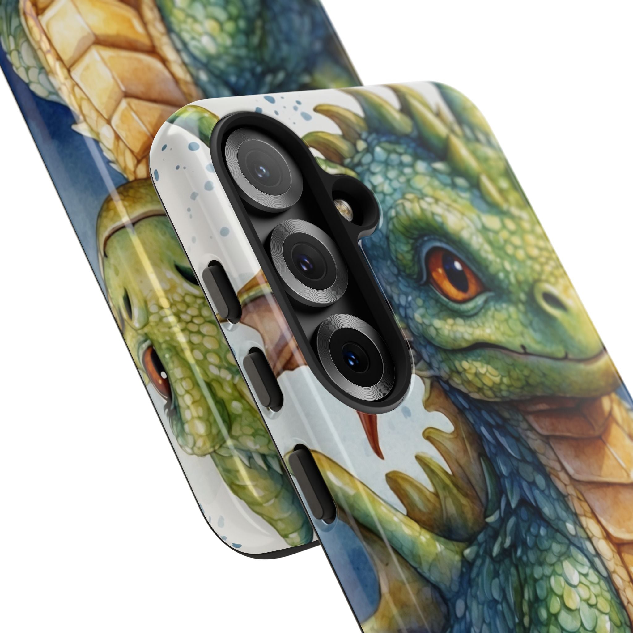 Green Dragon Smiles - Samsung Case