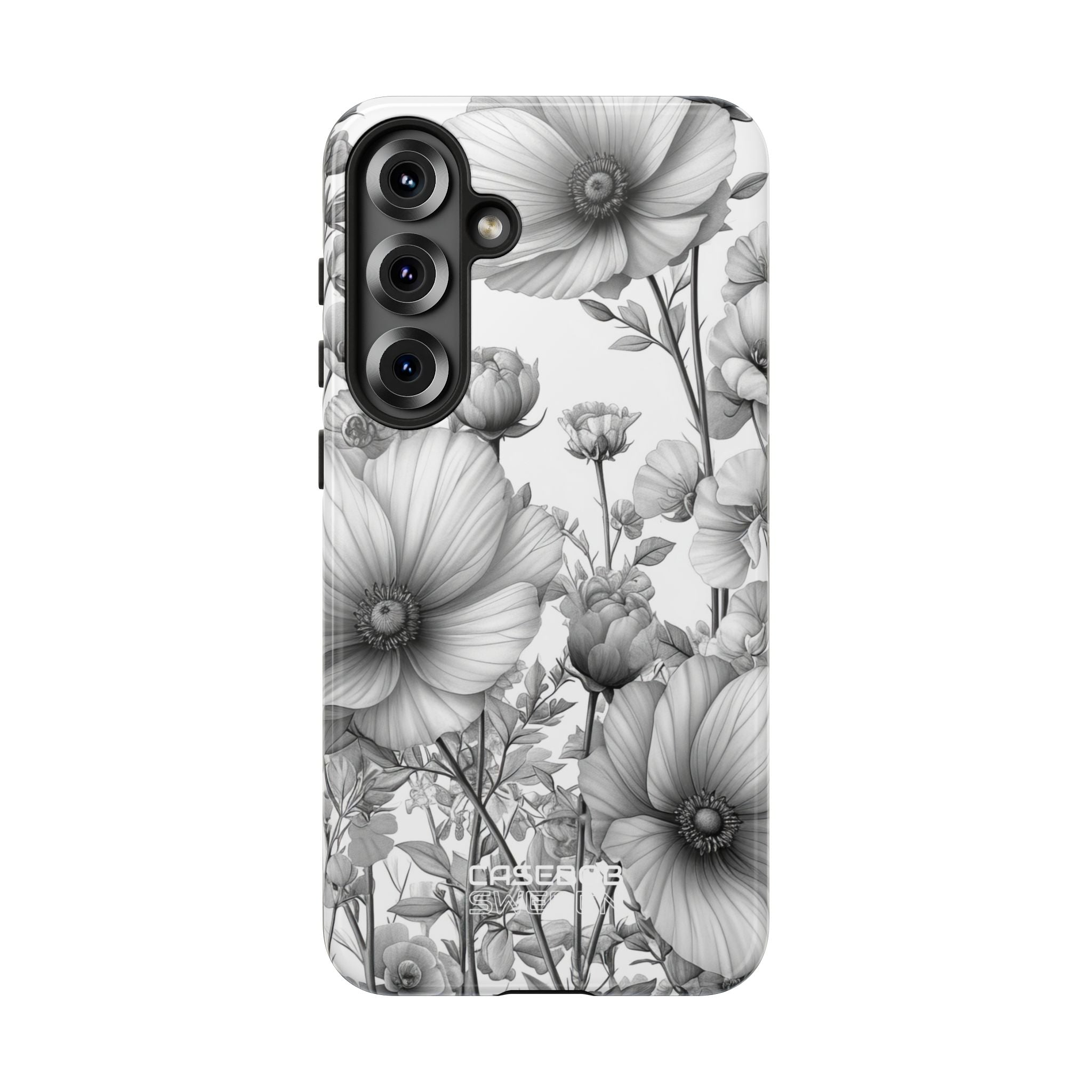 Incisione floreale vintage Samsung S25 - Tough