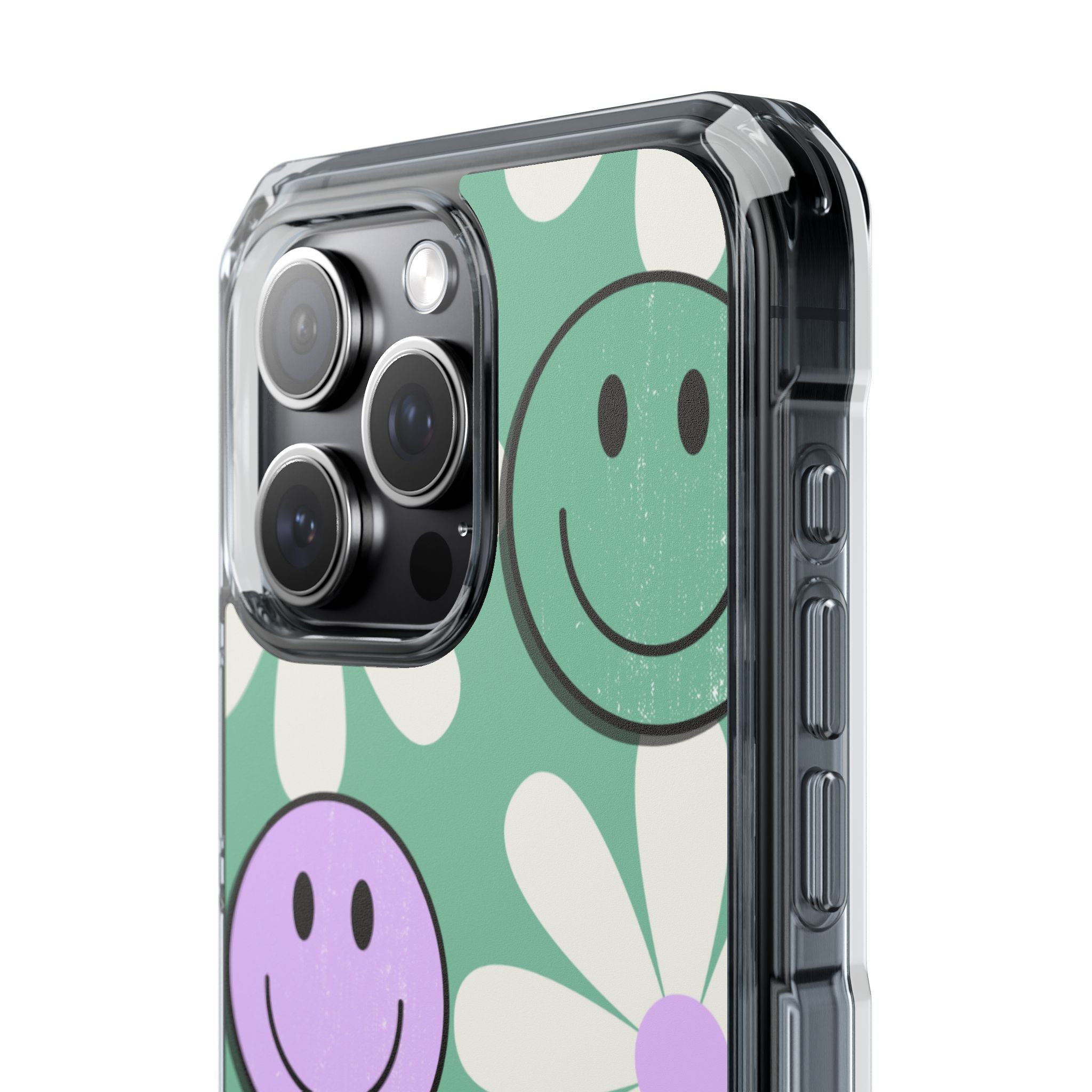 Playful Retro Blooms iPhone Case - Impact