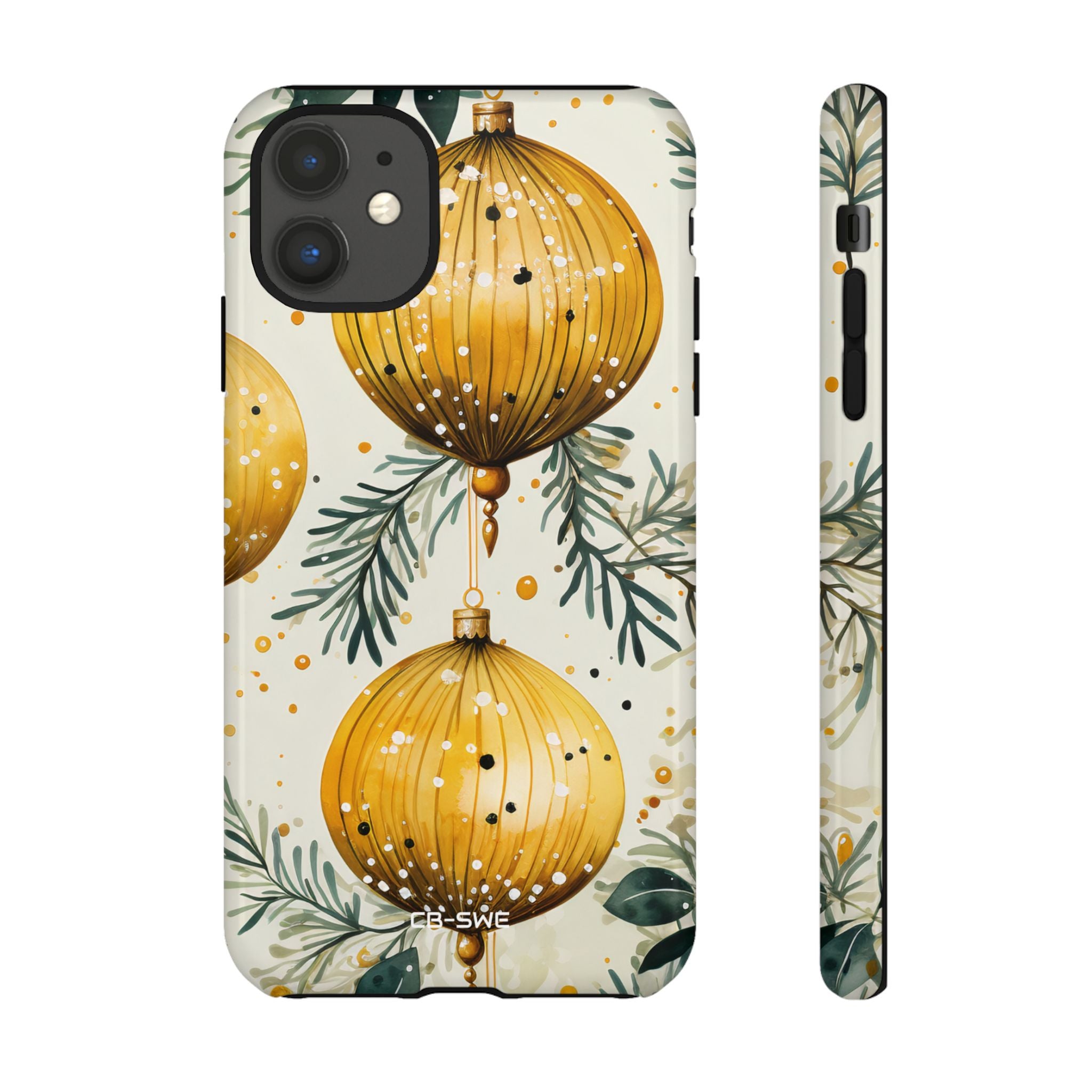 Golden Ornaments Dance - iPhone Case
