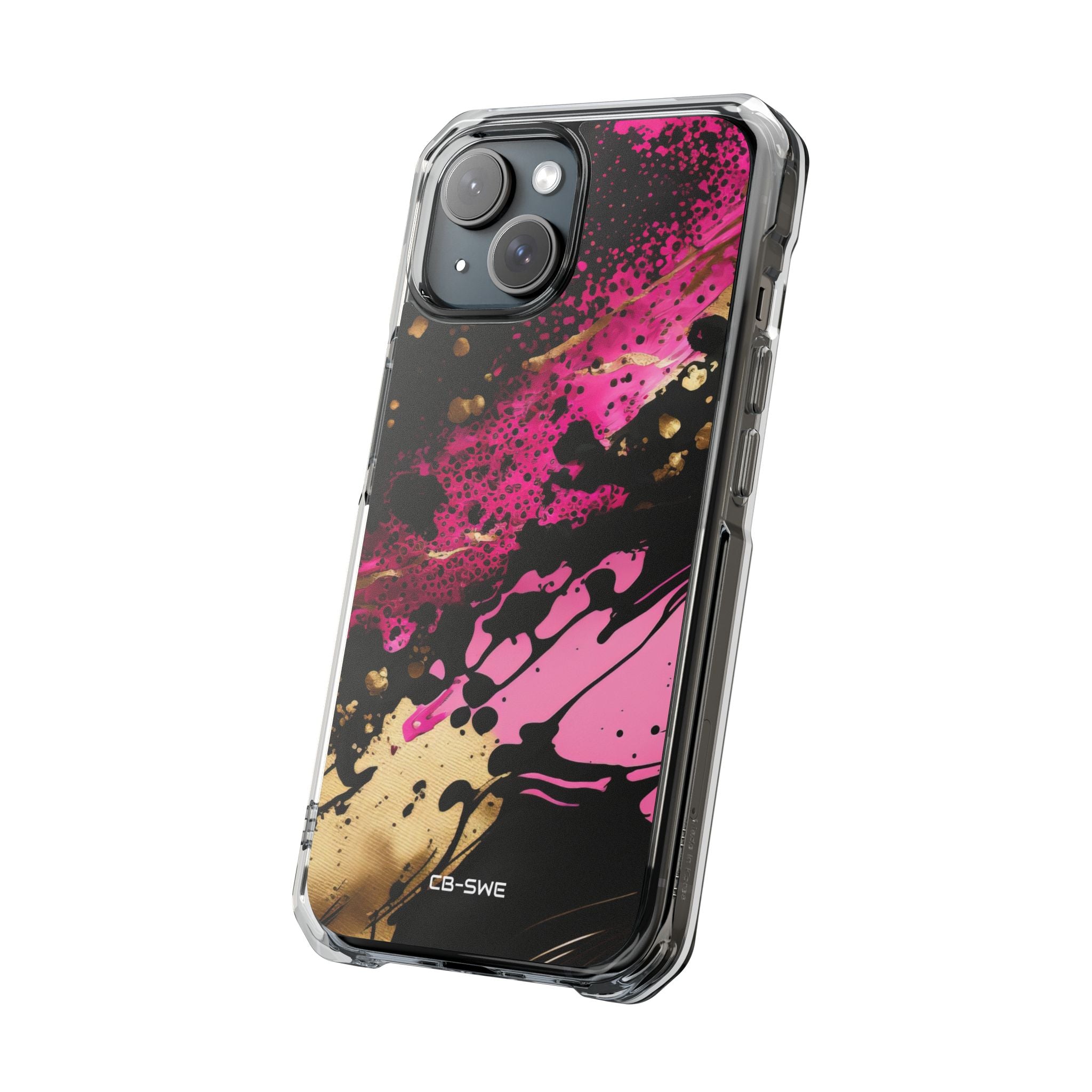 Dynamic Splatter Elegance iPhone Case - Impact
