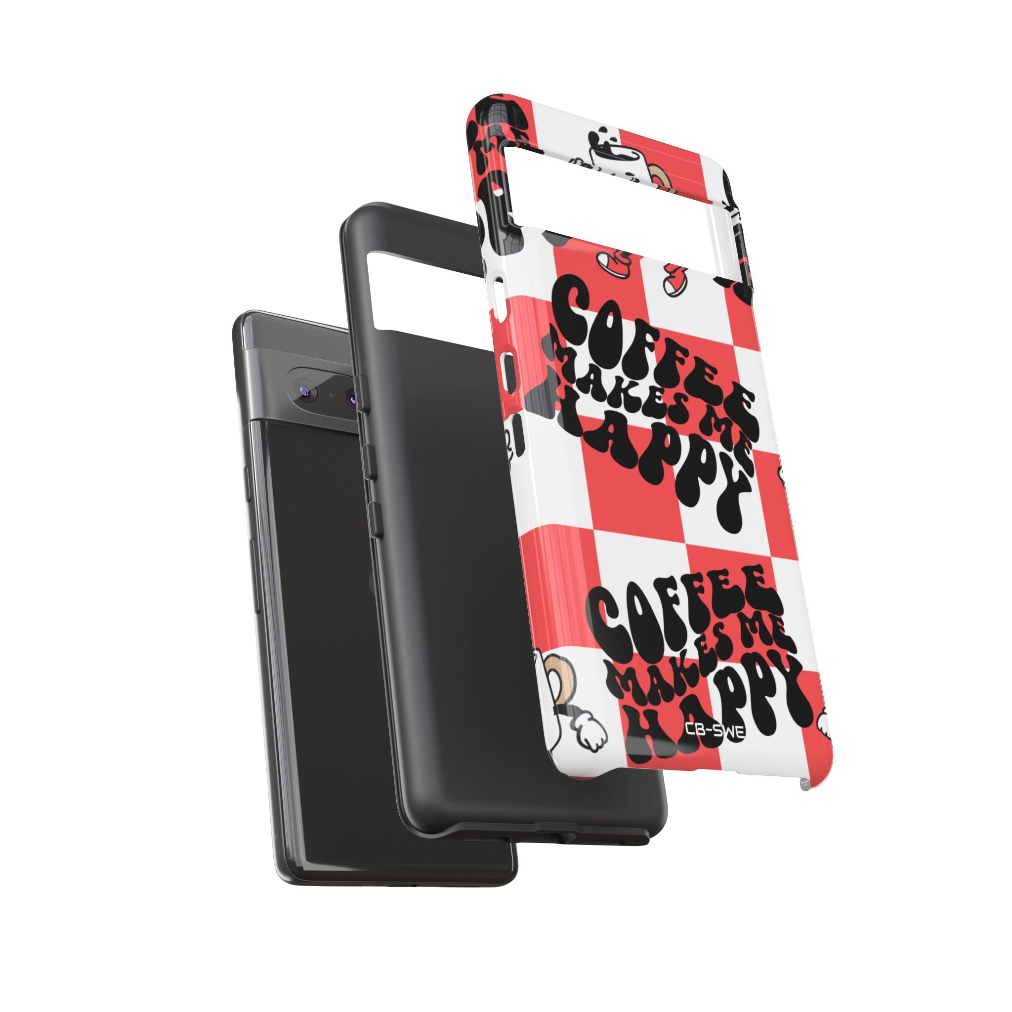 Joyful Coffee Celebration - Google Pixel Case