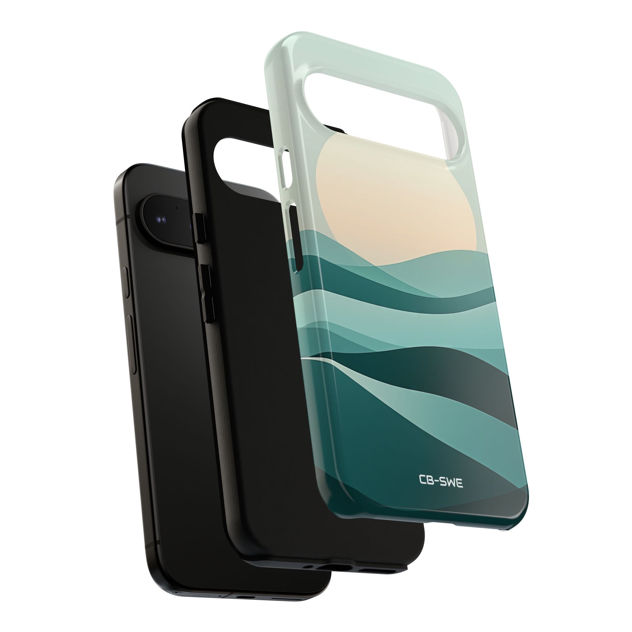 Fluid Harmony Waves - Google Pixel Case