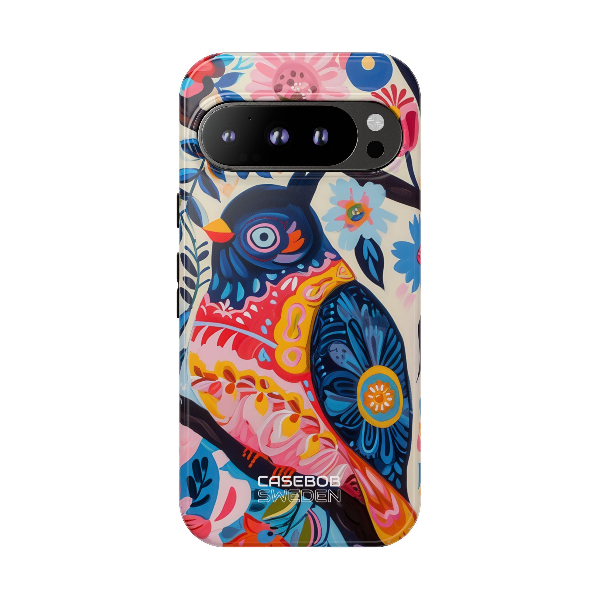 Whimsical Owl Garden Google Pixel 9 - Tough