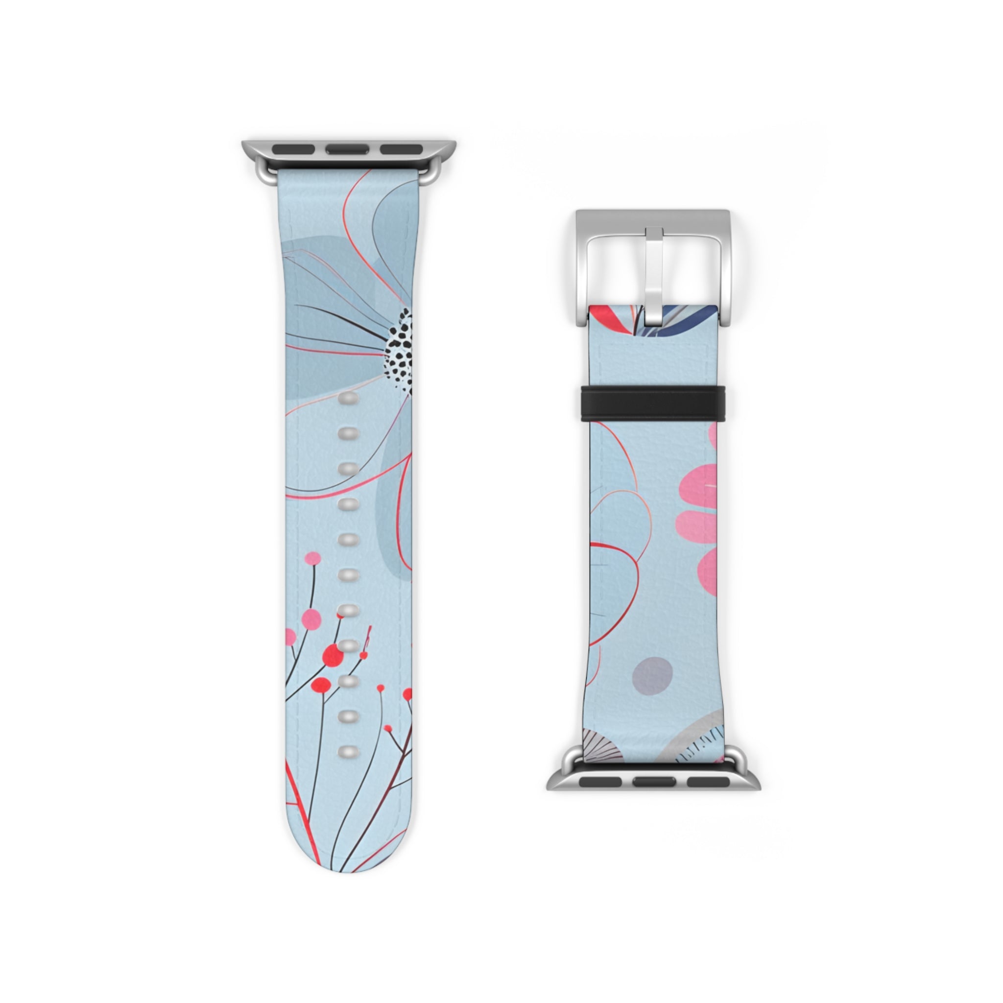 Outlined Bloom Radiance - Watch Band