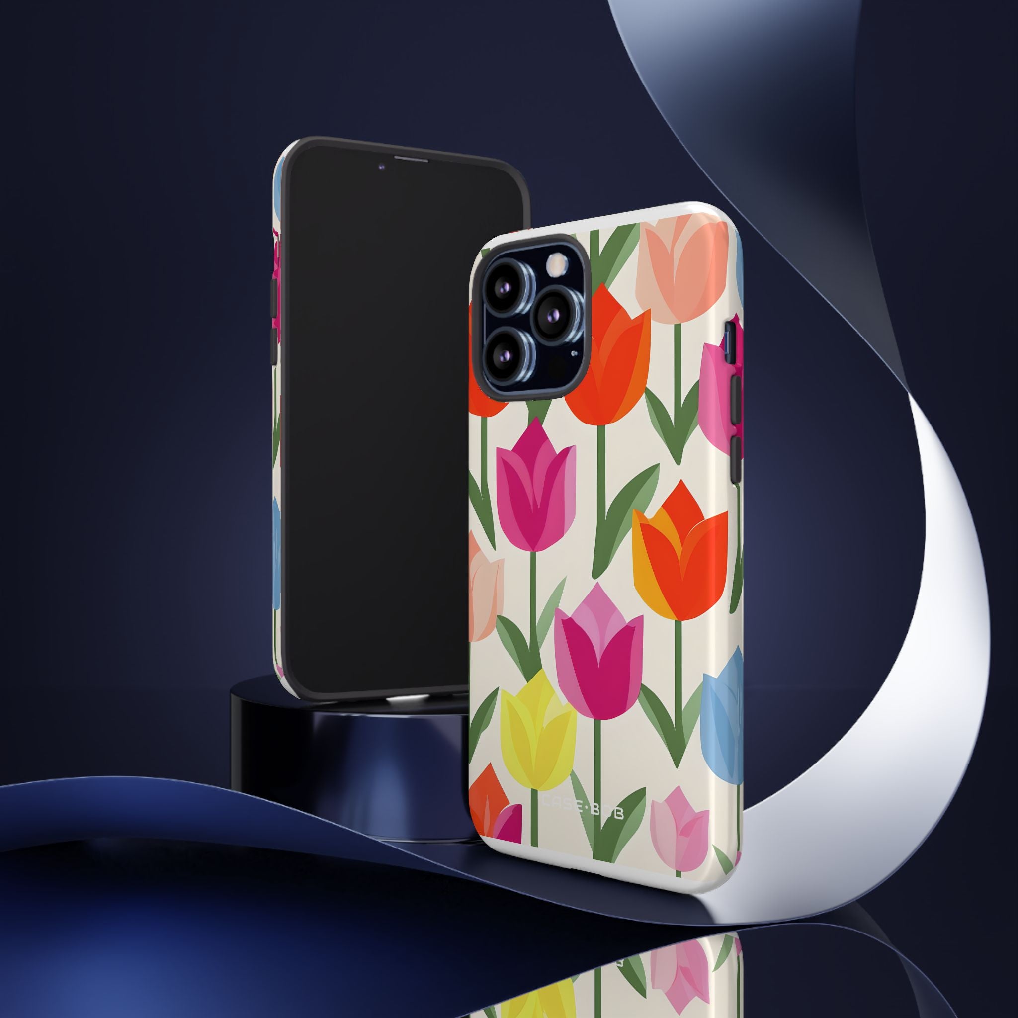 Tulip Harmony Green iPhone 13 Pro Case - Tough