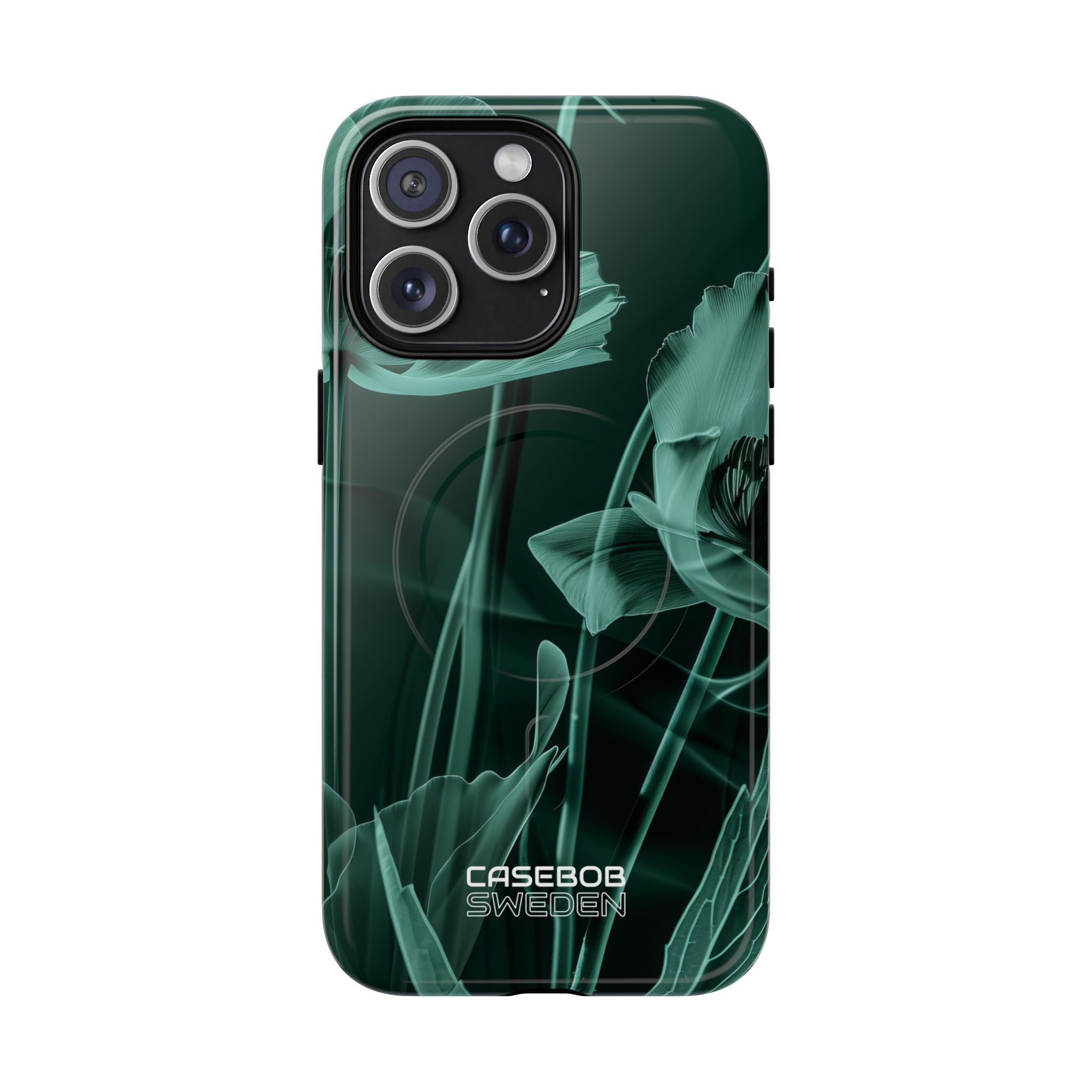 Teal Bloom Radiance iPhone 15 - Tough+