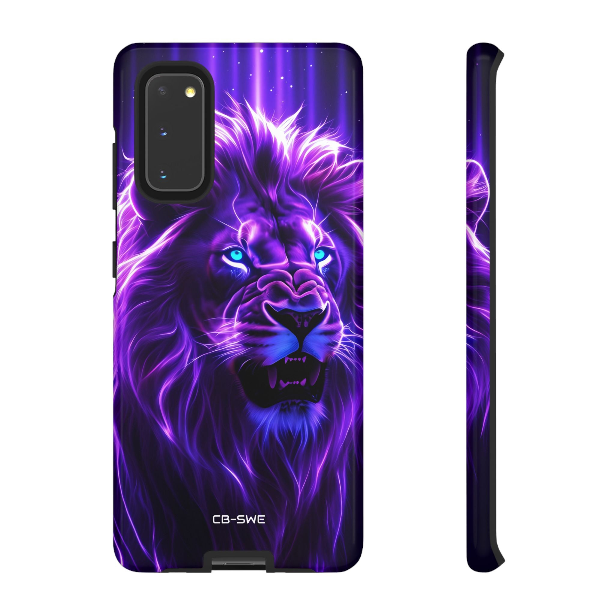 Neon Lion Majesty - Samsung Case