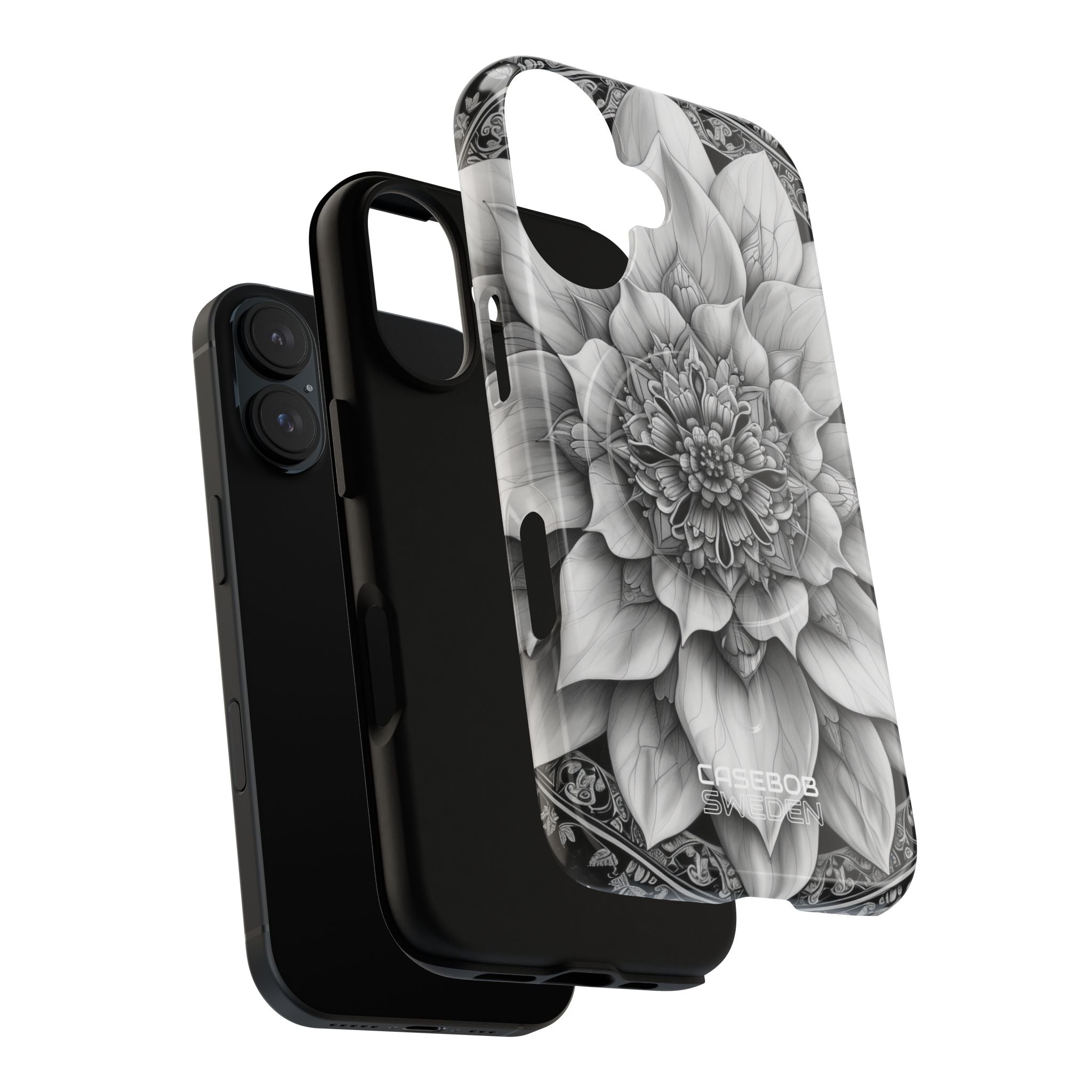 Cosmic Floral Mandala iPhone 16 - Tough+
