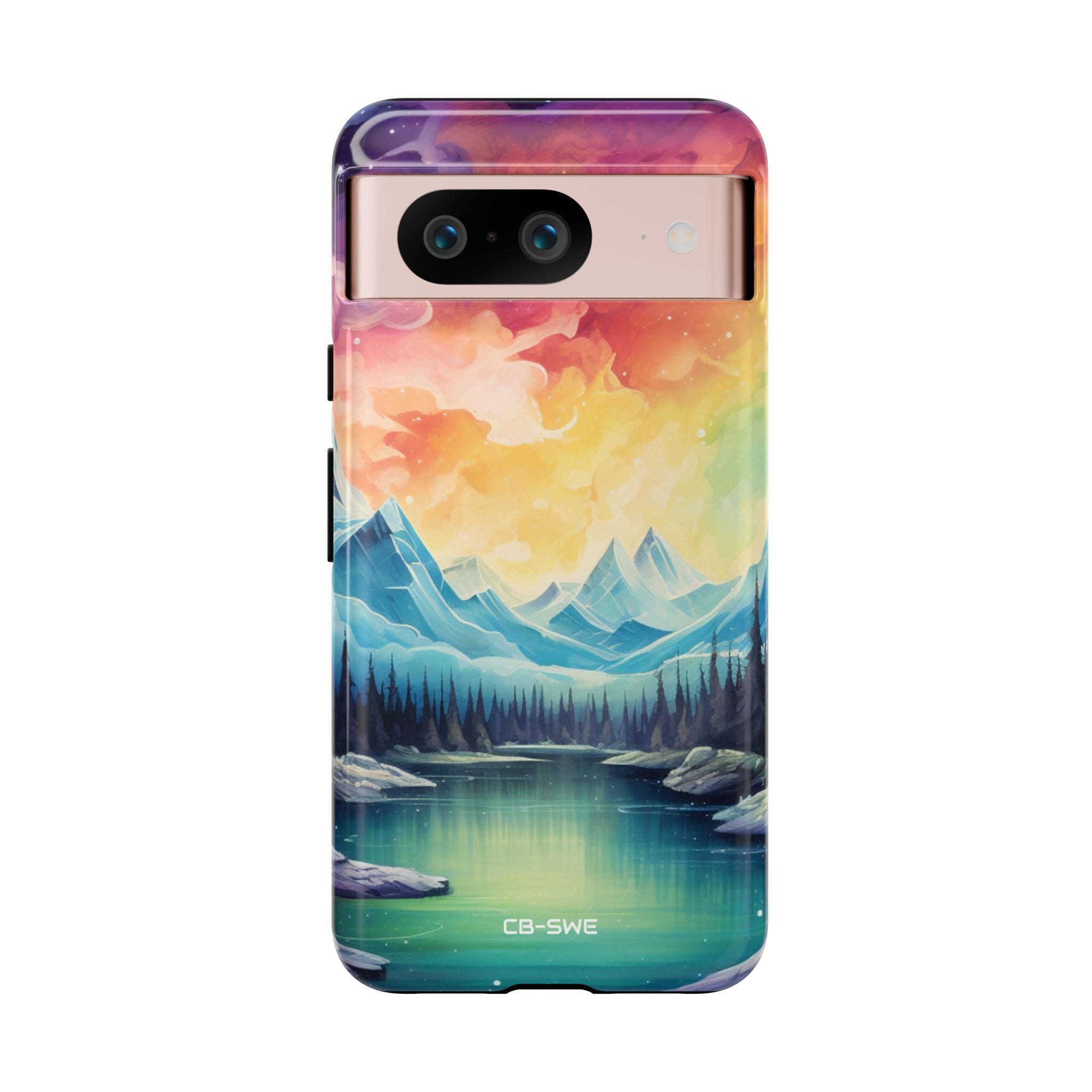 Mystical Mountain Sunset - Google Pixel Case