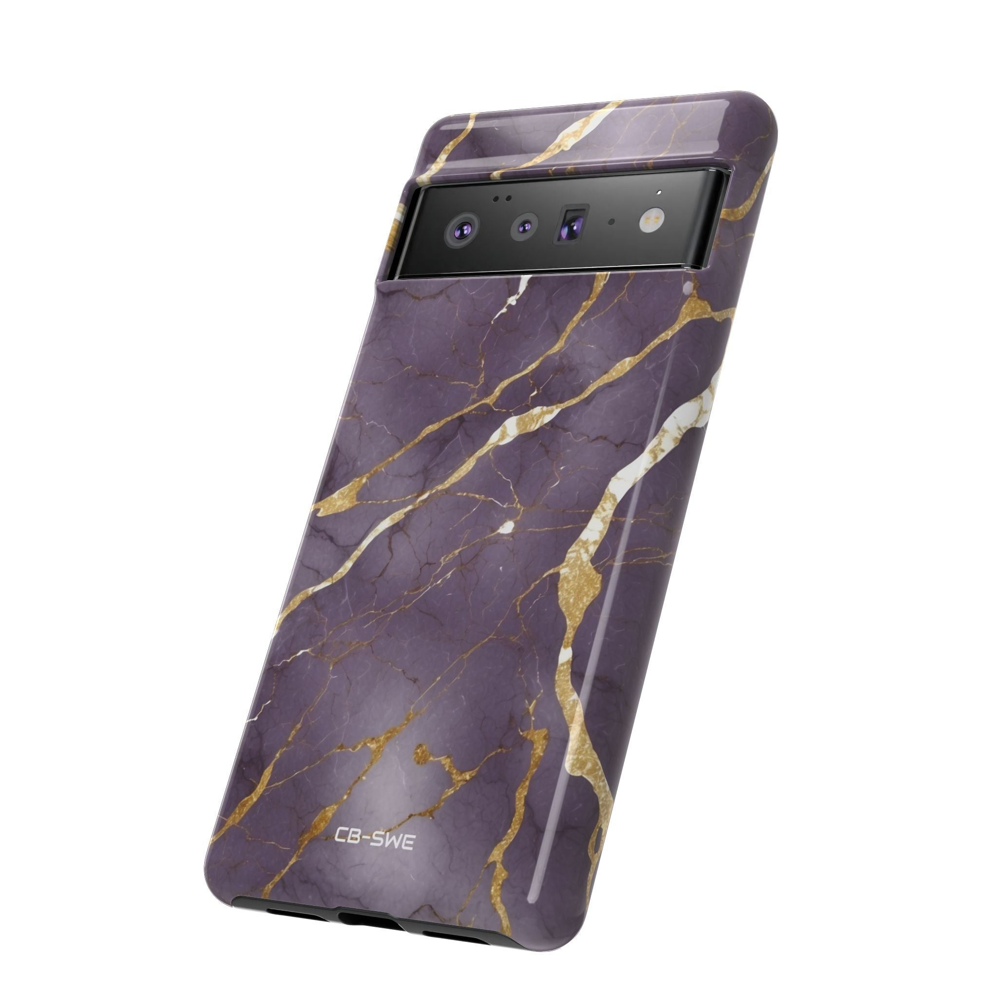 Golden Veins Flowing - Google Pixel Case