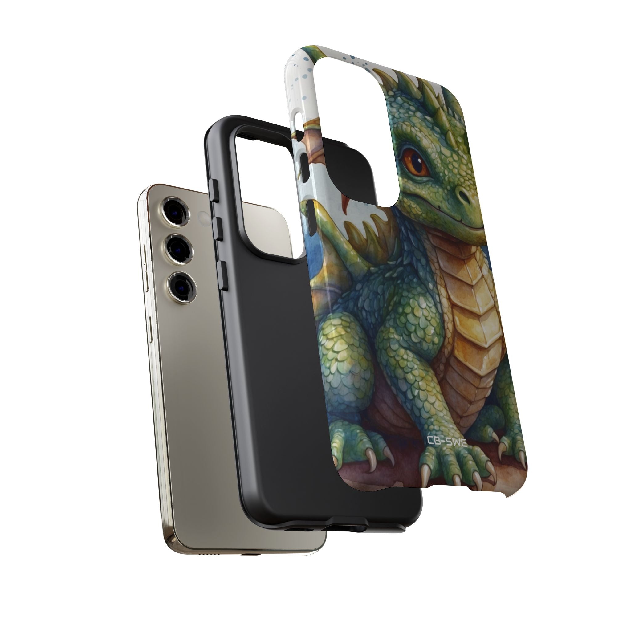 Green Dragon Smiles - Samsung Case